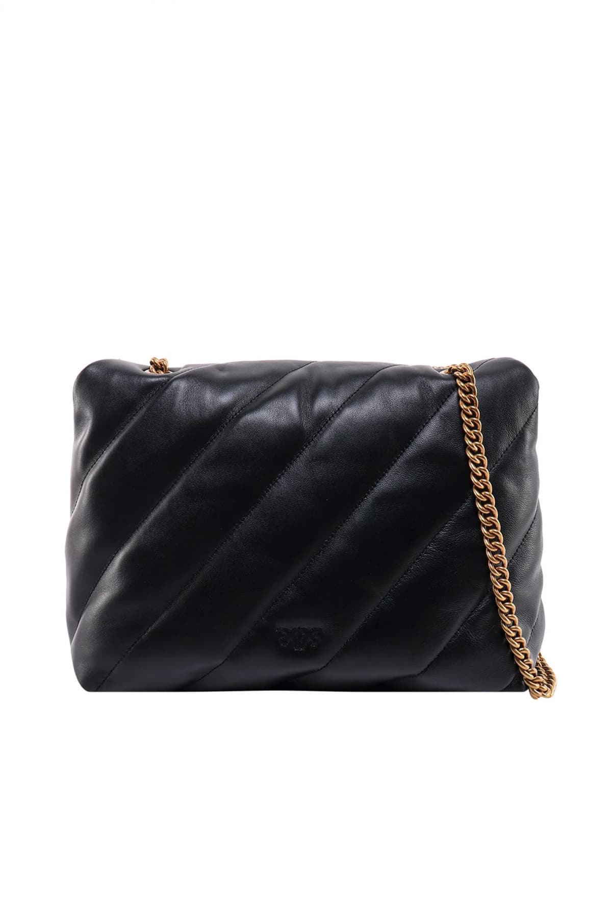 PINKO ΤΣΑΝΤΑ ΩΜΟΥ LOVE PUFF BIG CL ΜΑΥΡΟ