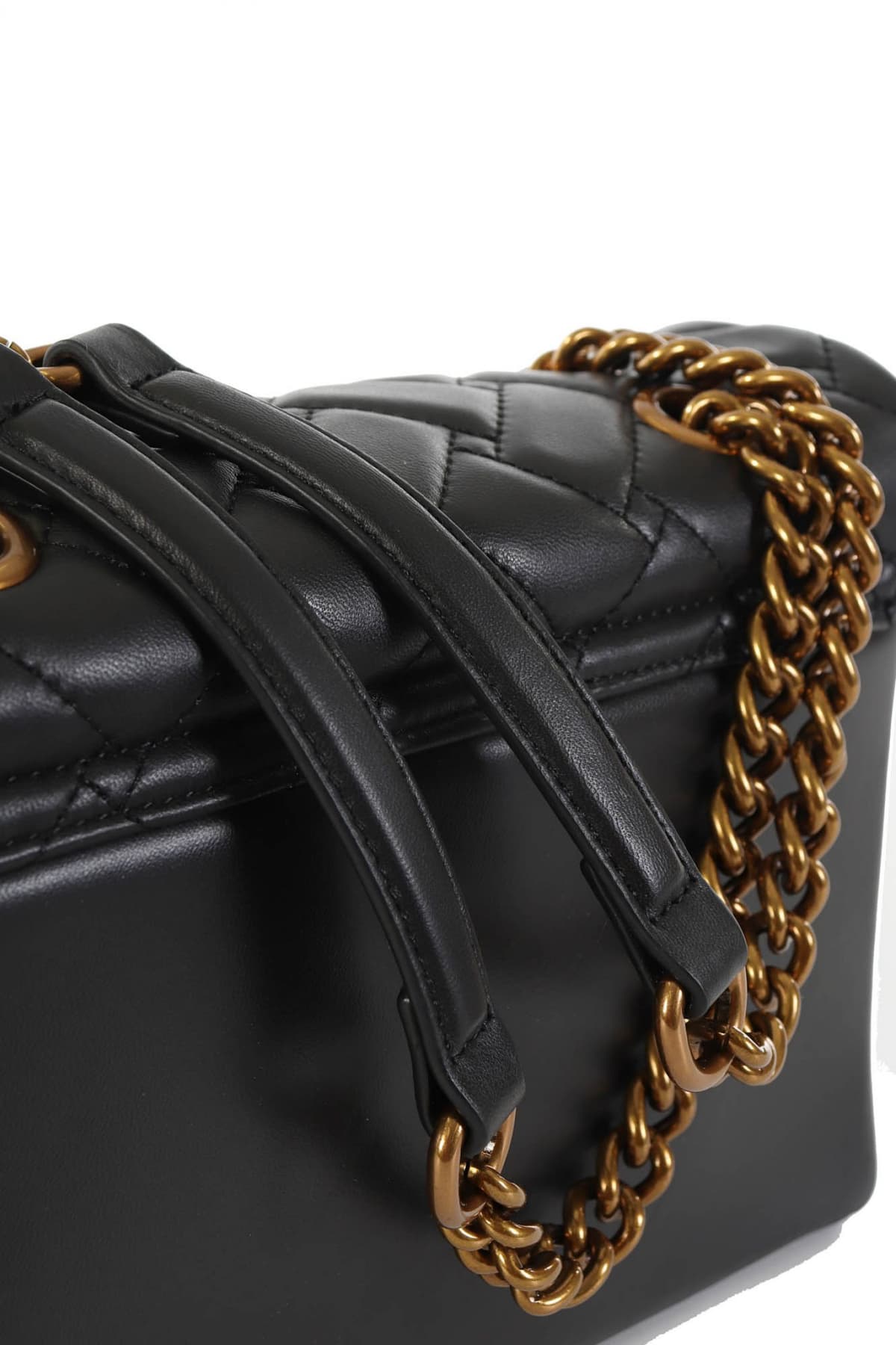 KURT GEIGER ΤΣΑΝΤΑ CROSSBODY/ΩΜΟΥ ΚΑΠΙΤΟΝΕ ΜΕ ΑΛΥΣΙΔΑ ΜΑΥΡΟ