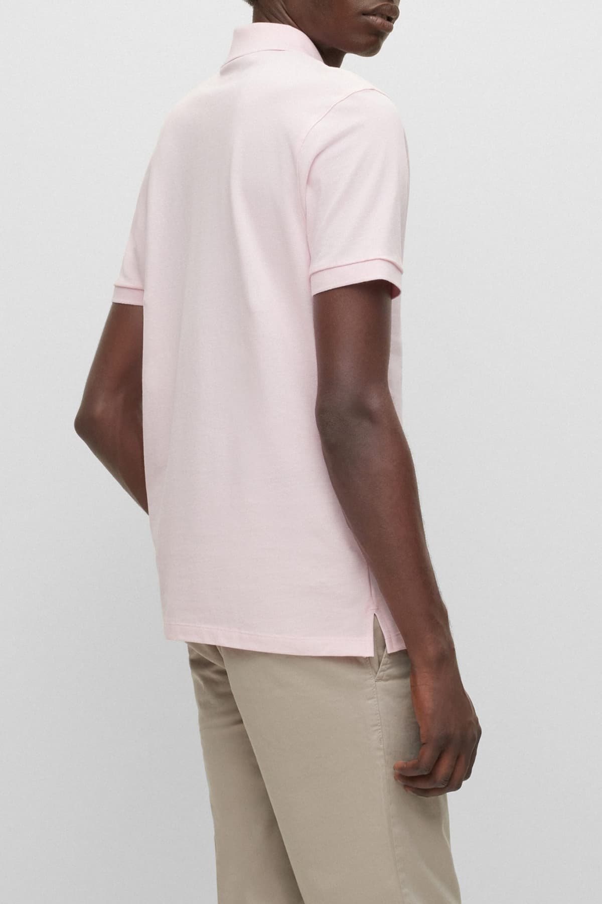 BOSS POLO PALLAS ΡΟΖ