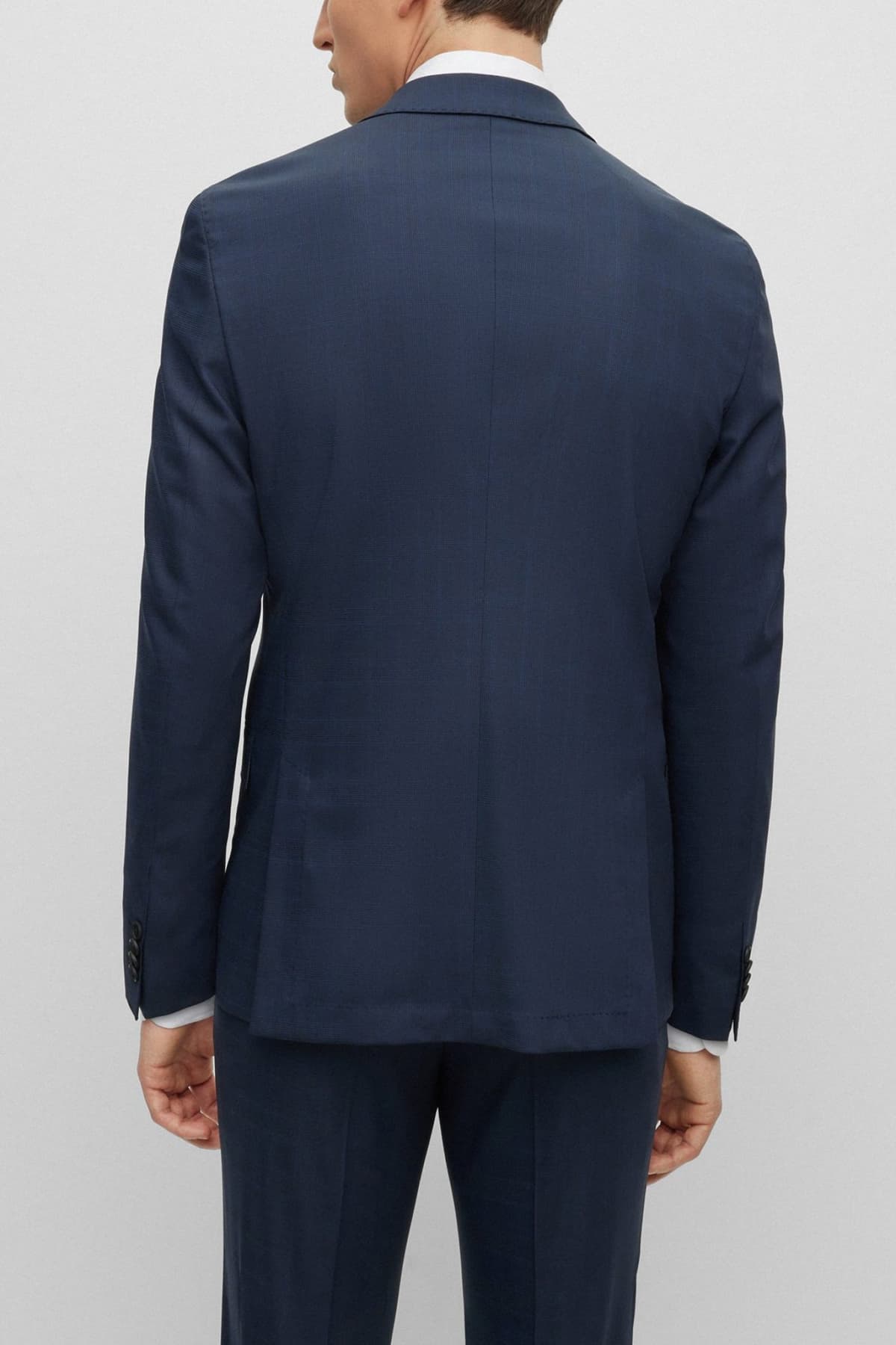 BOSS PERFORMANCE ΚΟΣΤΟΥΜΙ ΚΑΡΩ SLIM FIT P-HUGE-2PCS-232 ΜΠΛΕ