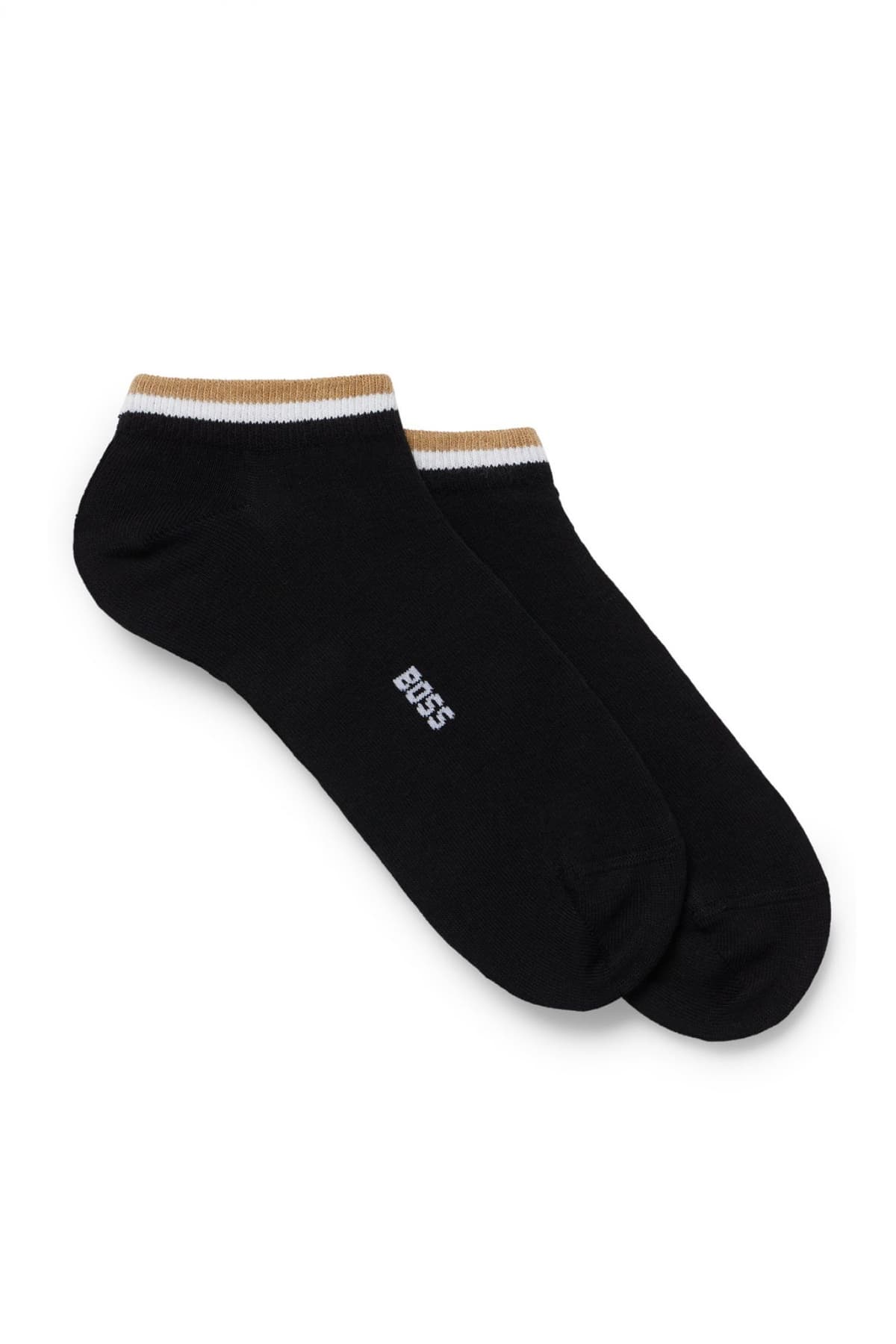 BOSS ΚΑΛΤΣΑΚΙΑ 2PACK AS UNISTRIPE CC ΜΑΥΡΟ