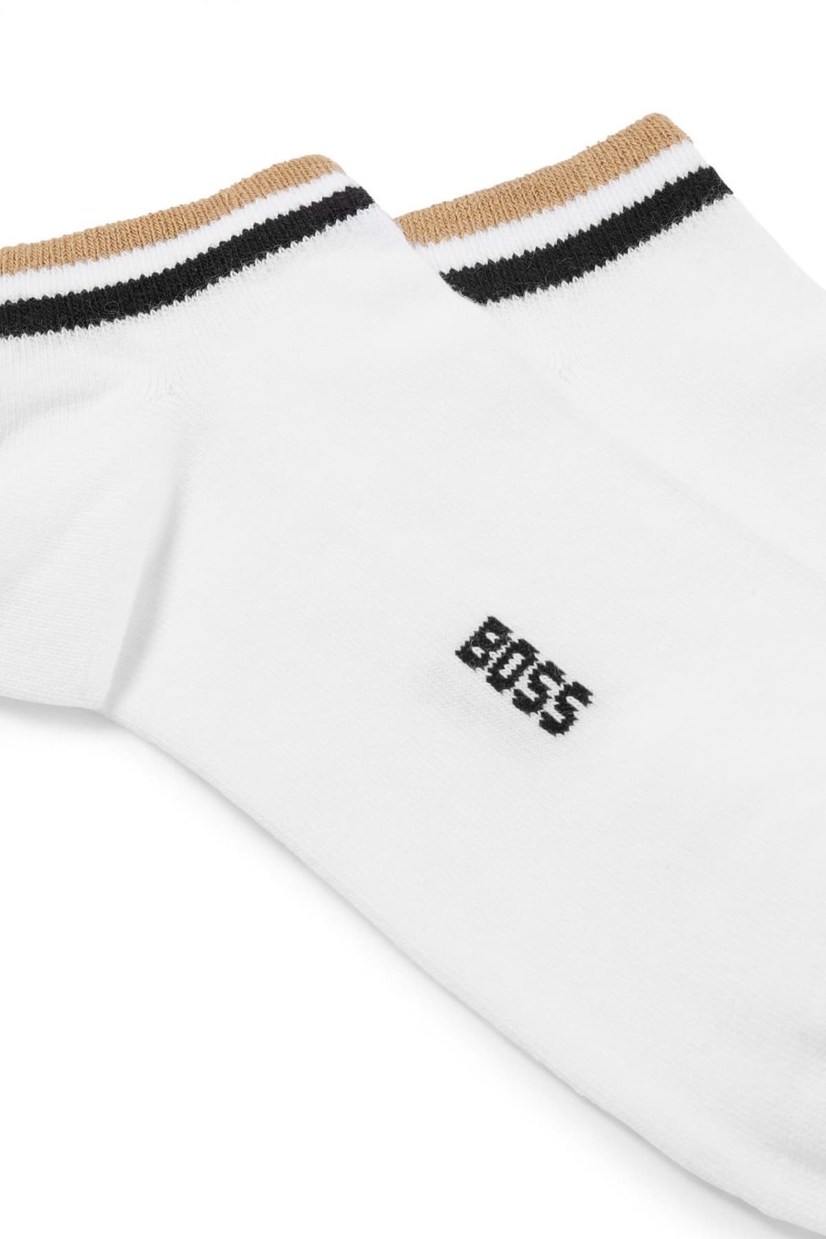 BOSS ΚΑΛΤΣΑΚΙΑ 2PACK AS UNISTRIPE CC ΛΕΥΚΟ