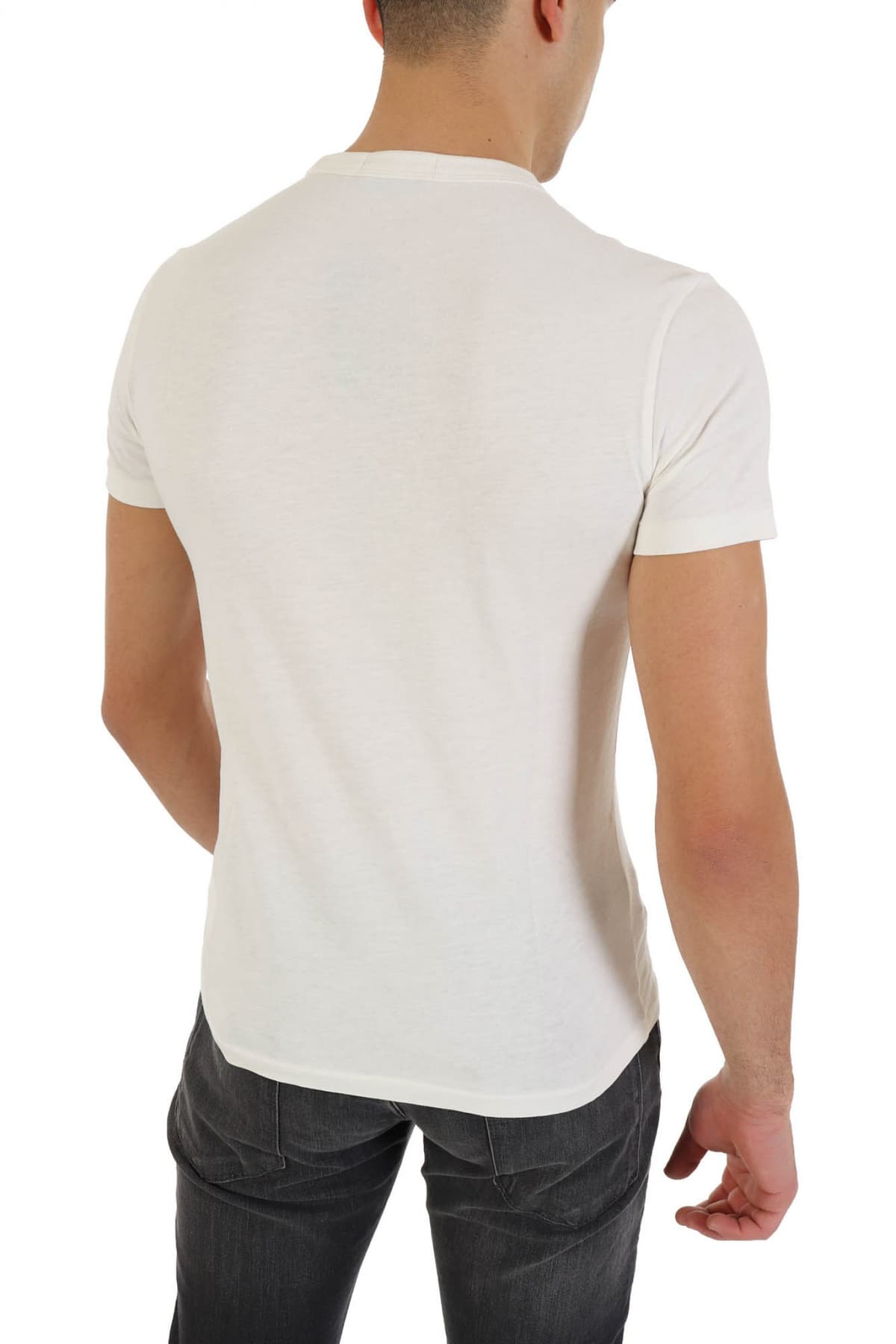 RALPH LAUREN T- SHIRT LOGO BUNNY ΥΠΟΛΕΥΚΟ