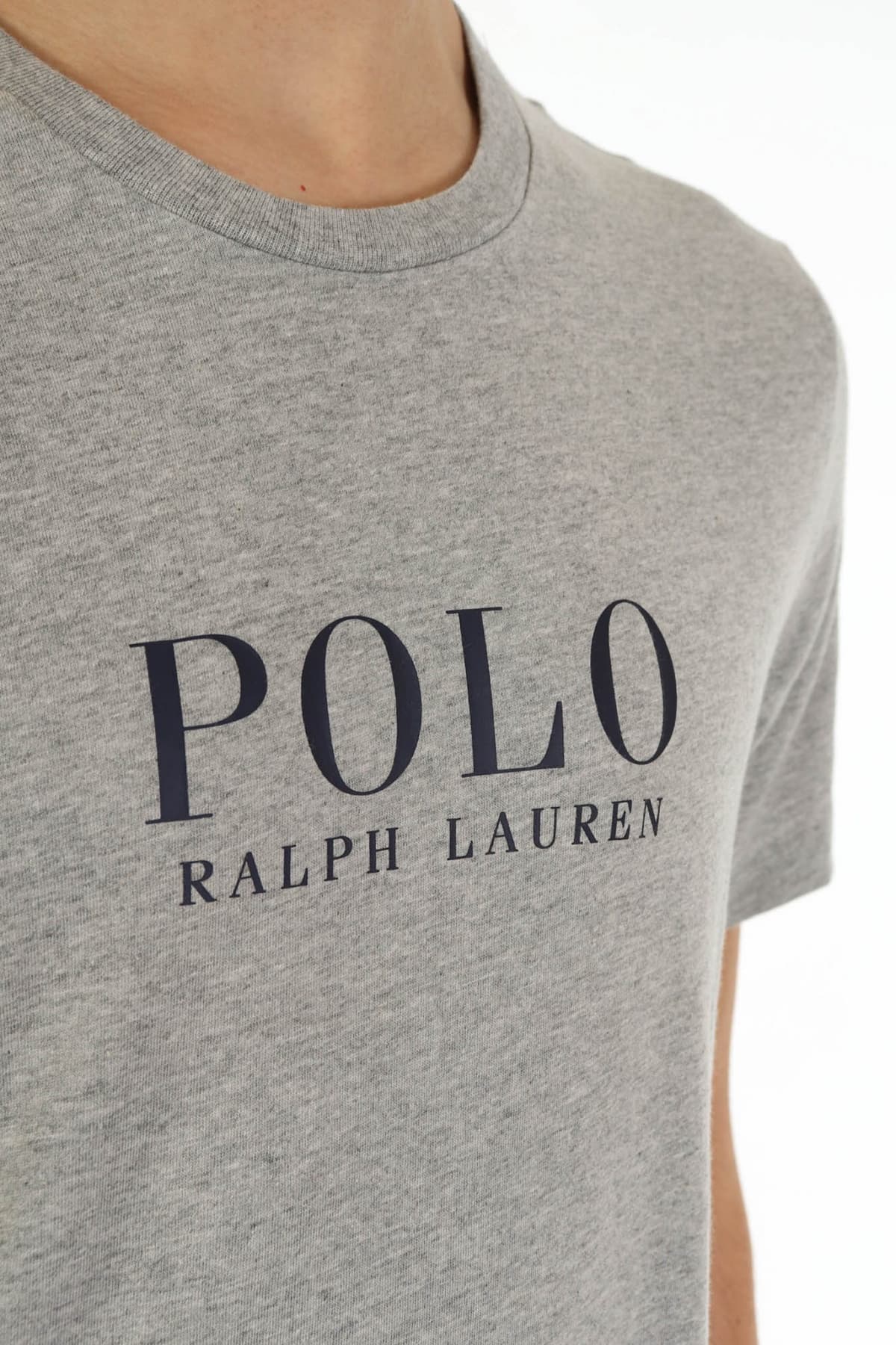 RALPH LAUREN T-SHIRT UNDERWEAR LOGO ΓΚΡΙ