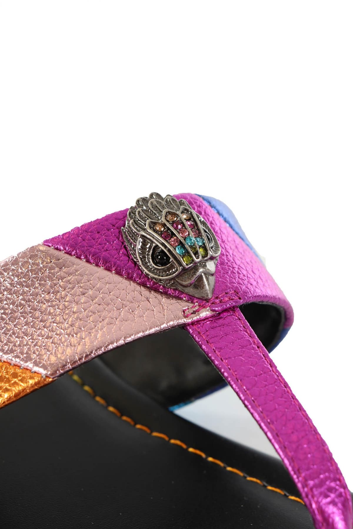 KURT GEIGER ΠΑΠΟΥΤΣΙΑ ΣΑΝΔΑΛΙΑ T-BAR ΠΟΛΥΧΡΩΜΟ