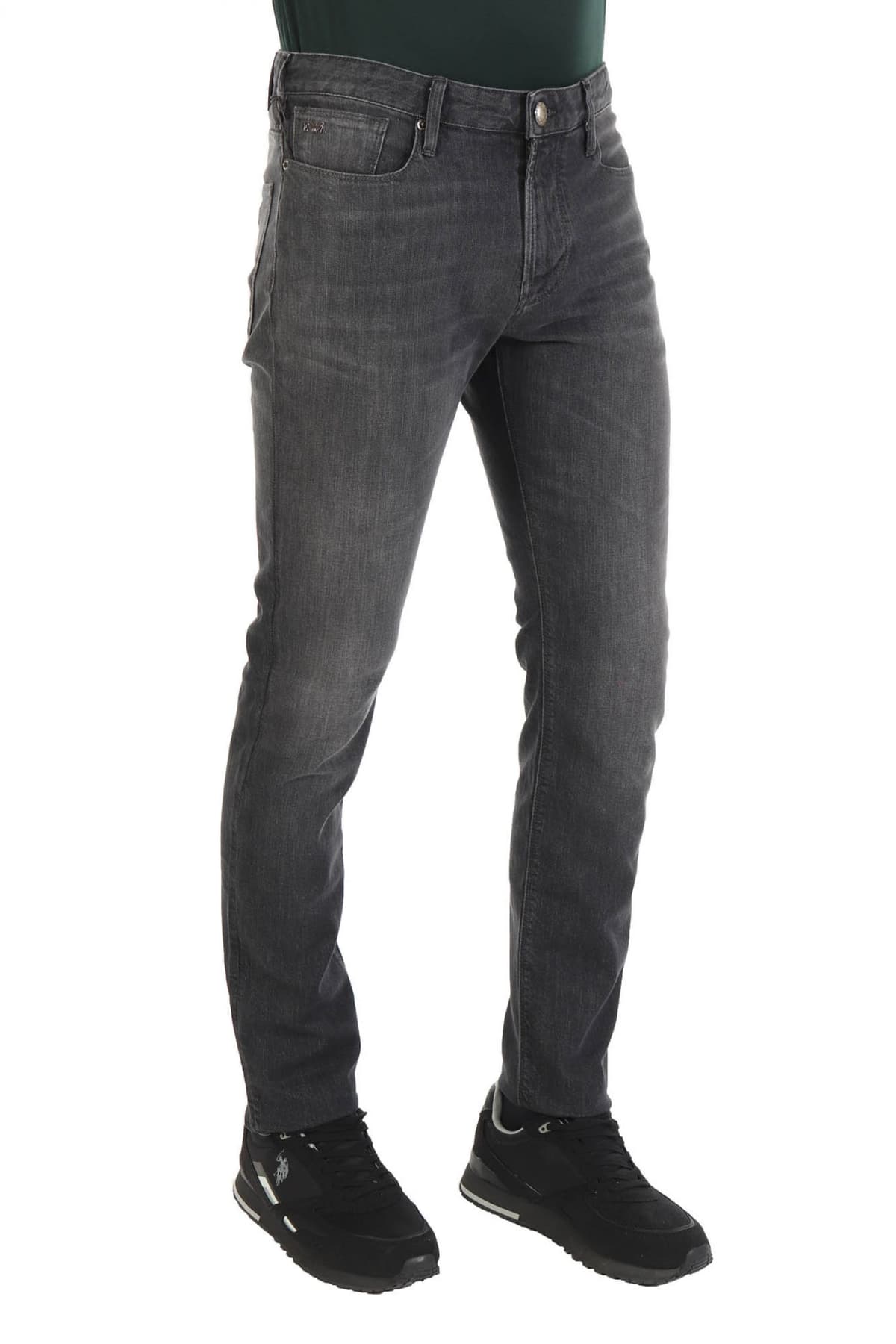 EMPORIO ARMANI ΠΑΝΤΕΛΟΝΙ JEANS J06 SLIM FIT ΑΝΘΡΑΚΙ