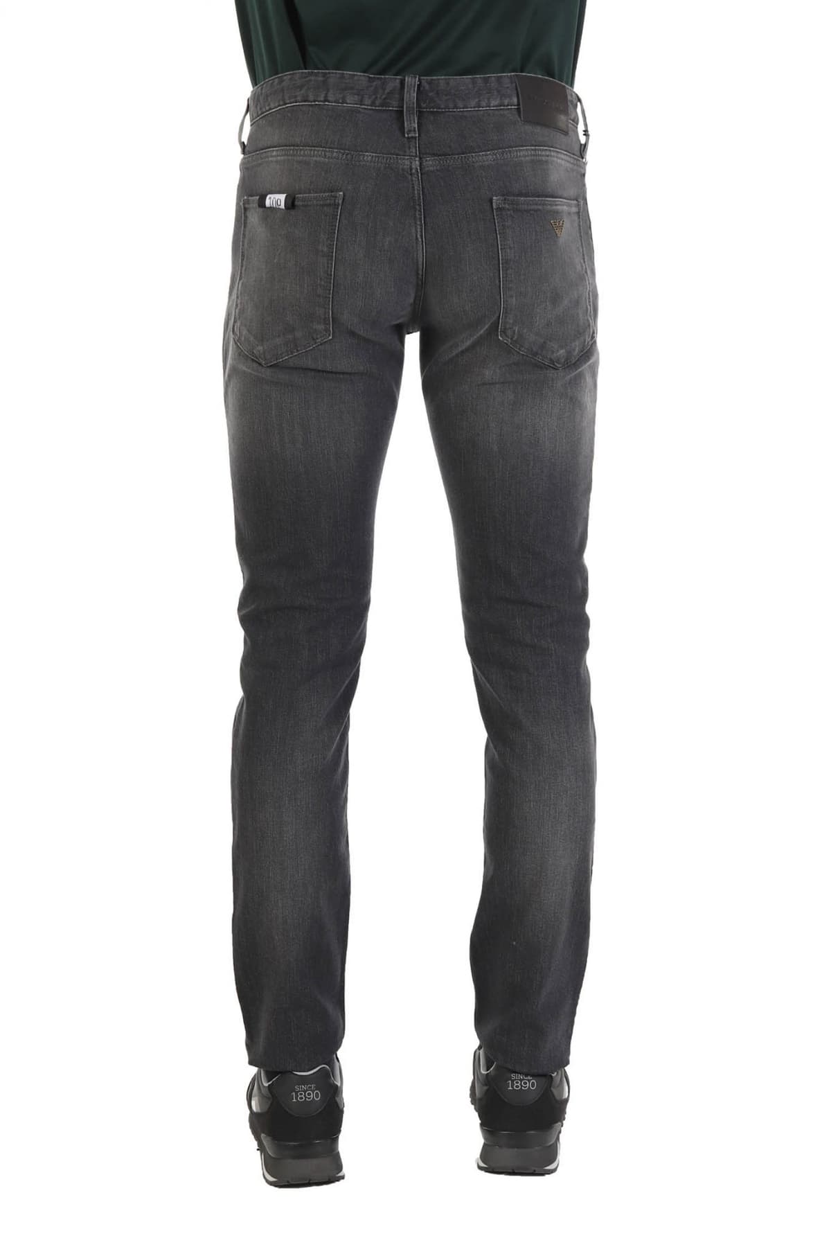 EMPORIO ARMANI ΠΑΝΤΕΛΟΝΙ JEANS J06 SLIM FIT ΑΝΘΡΑΚΙ