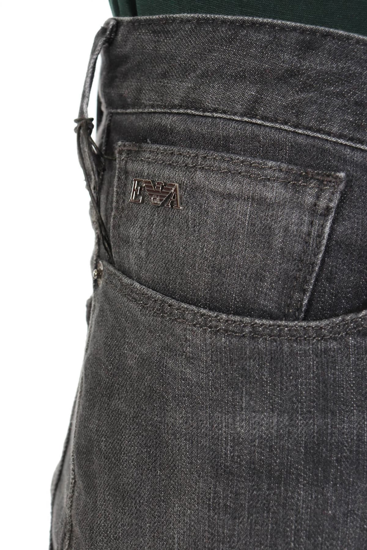 EMPORIO ARMANI ΠΑΝΤΕΛΟΝΙ JEANS J06 SLIM FIT ΑΝΘΡΑΚΙ