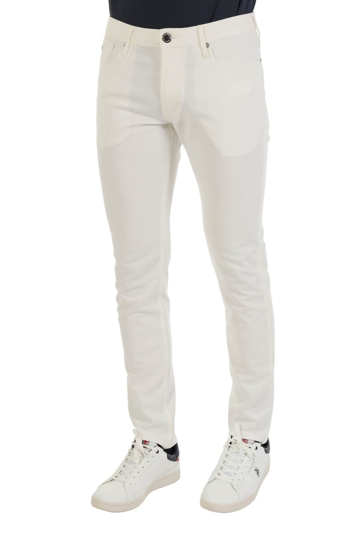 EMPORIO ARMANI ΠΑΝΤΕΛΟΝΙ 5ΤΣΕΠΟ J06 SLIM FIT ΛΕΥΚΟ