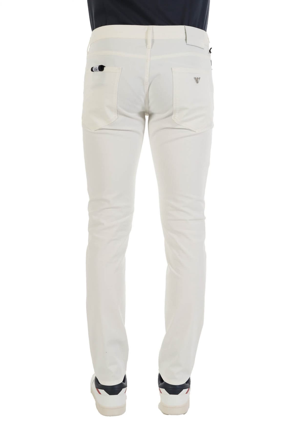 EMPORIO ARMANI ΠΑΝΤΕΛΟΝΙ 5ΤΣΕΠΟ J06 SLIM FIT ΛΕΥΚΟ