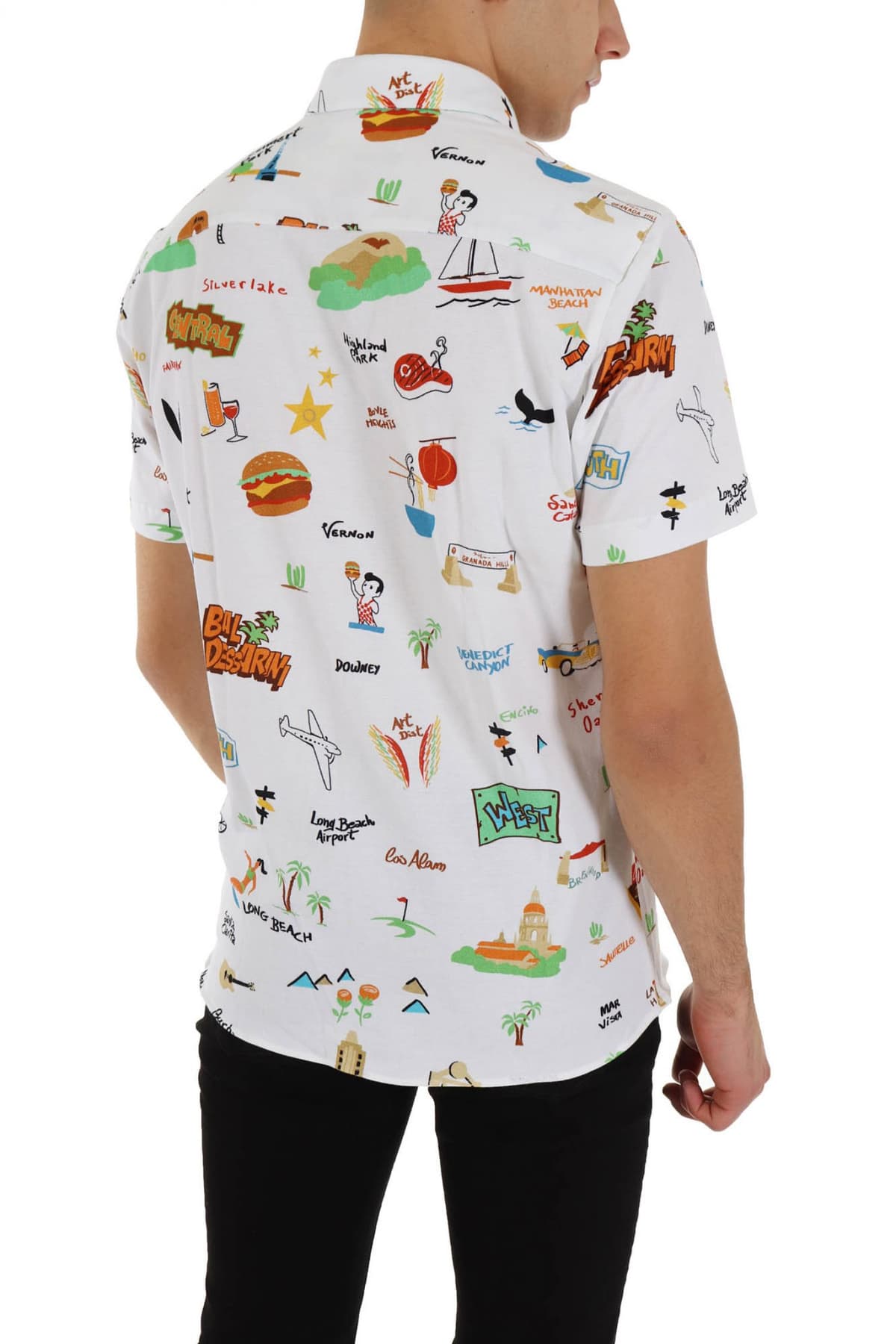 BALDESSARINI ΠΟΥΚΑΜΙΣΟ ΚΟΝΤΟΜΑΝΙΚΟ BLD-BILLY MULTI ΛΕΥΚΟ