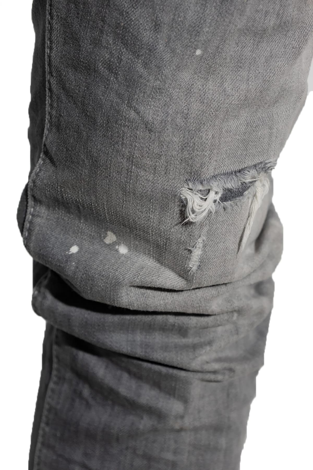 DSQUARED2 ΠΑΝΤΕΛΟΝΙ JEANS COOL GUY ΜΕ ΣΚΙΣΙΜΑΤΑ ΓΚΡΙ