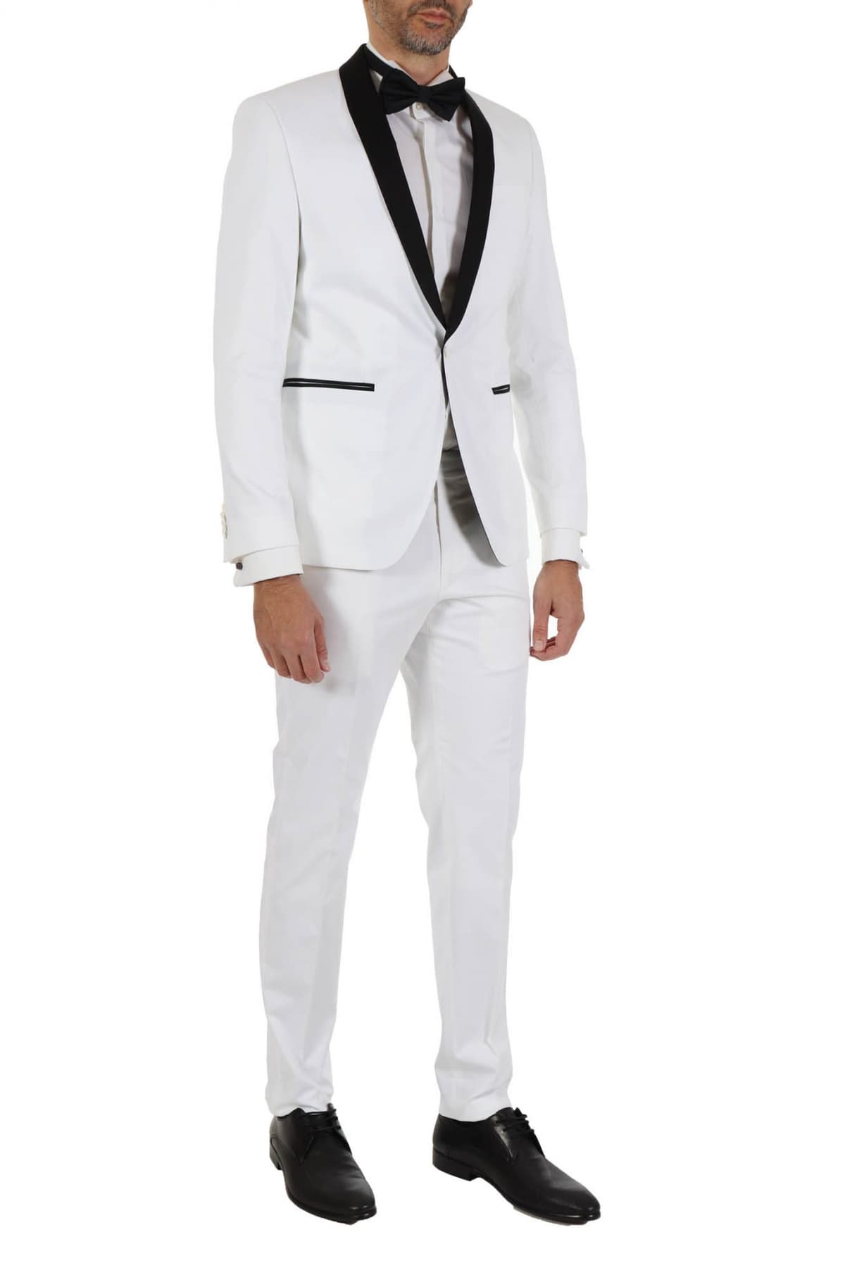 KARL LAGERFELD ΚΟΣΤΟΥΜΙ ΣΜΟΚΙΝ ΛΕΥΚΟ-ΜΑΥΡΟ