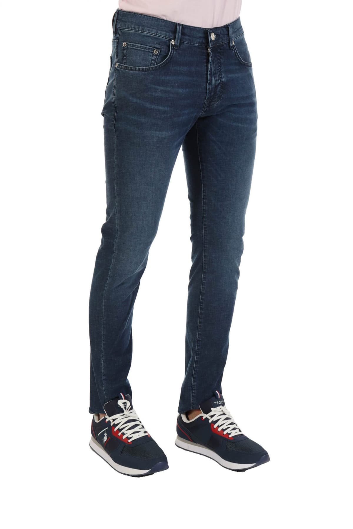 BALDESSARINI ΠΑΝΤΕΛΟΝΙ JEANS SLIM FIT ΜΠΛΕ