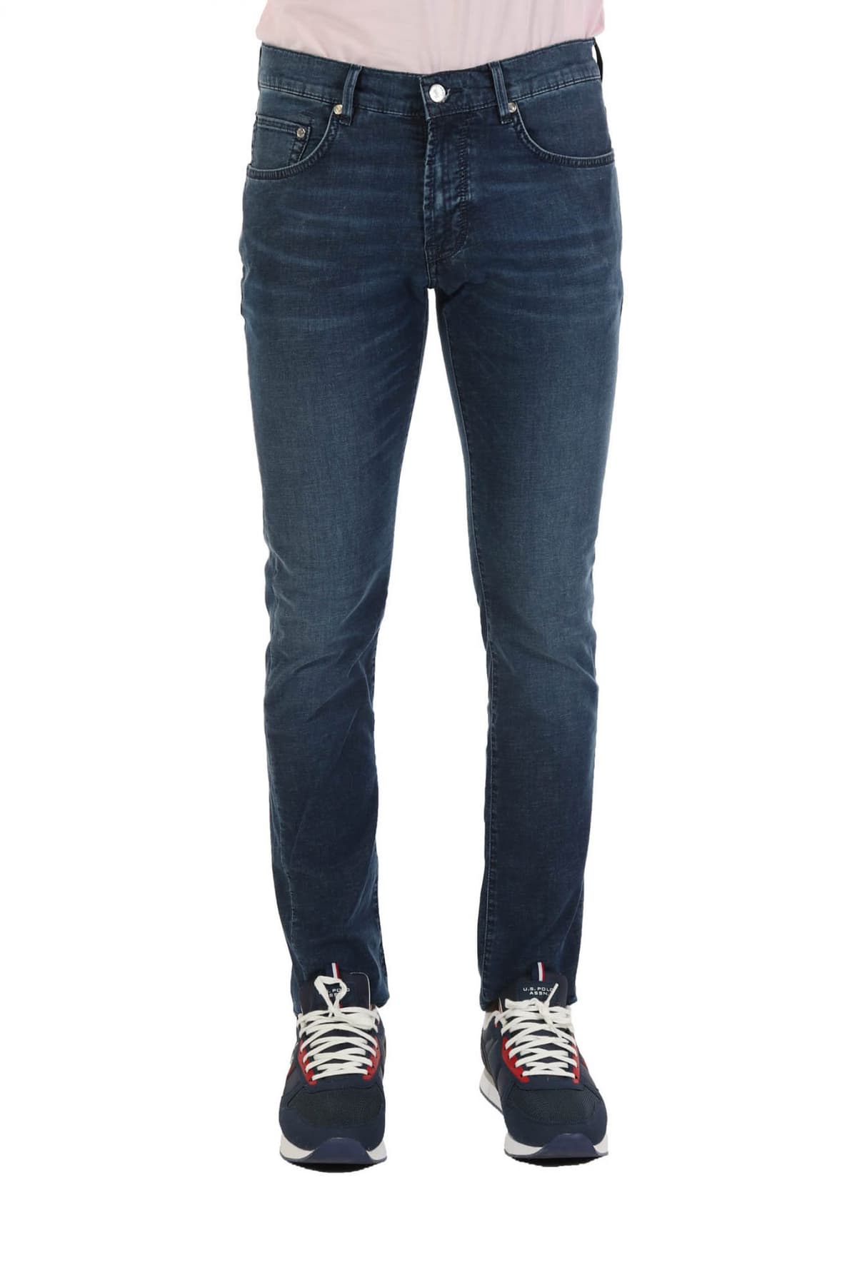 BALDESSARINI ΠΑΝΤΕΛΟΝΙ JEANS SLIM FIT ΜΠΛΕ