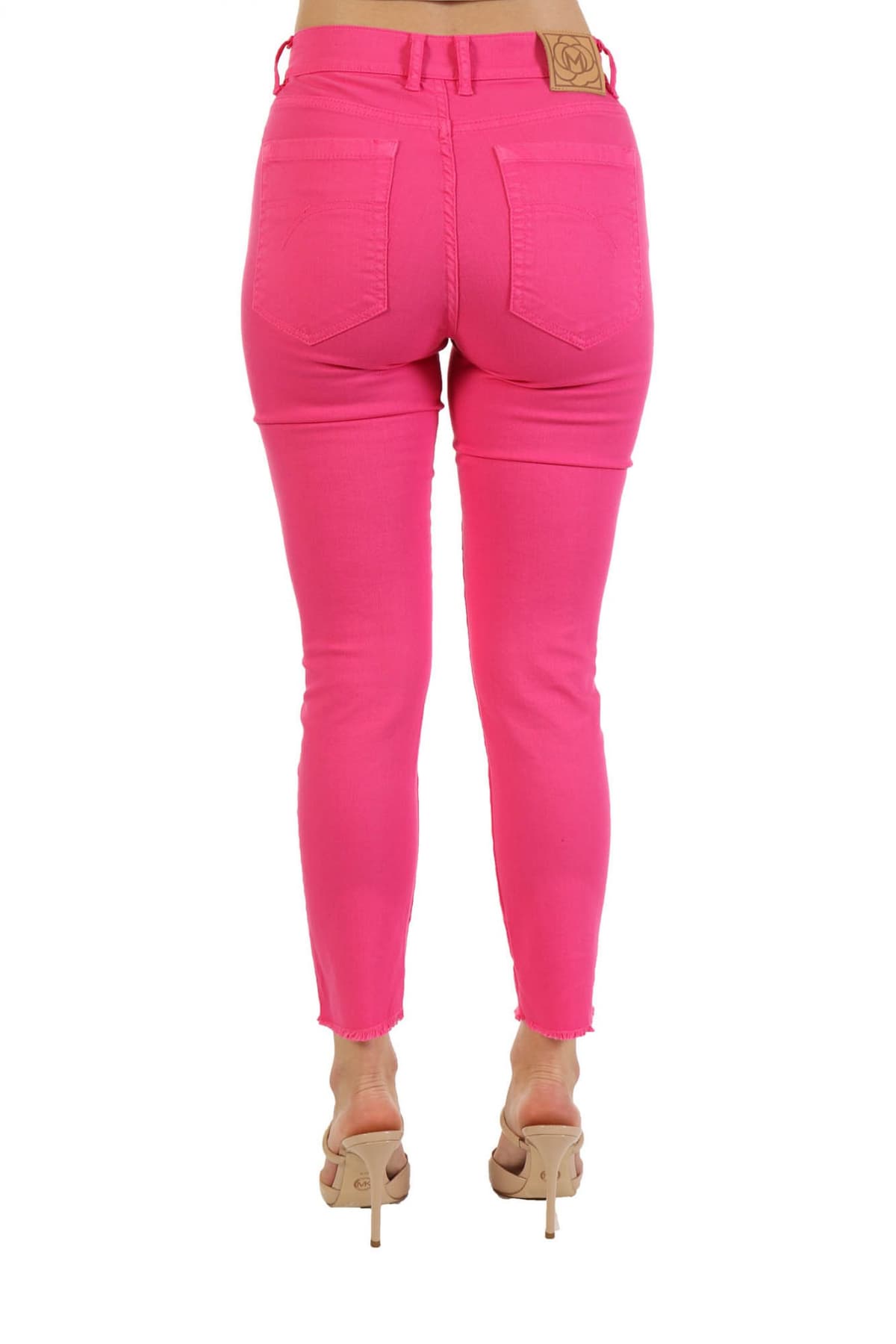 MARELLA SPORT ΠΑΝΤΕΛΟΝI FERRO ΠΕΝΤΑΤΣΕΠΟ SKINNY ΞΕΦΤΙΑ ΤΕΛΕΙΩΜΑ ΦΟΥΞΙΑ