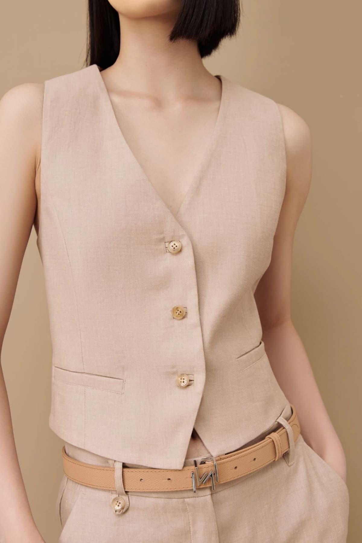 MARELLA MONOCHROME ΓΙΛΕΚΟ CANDITO ΚΟΥΜΠΙΑ ΤΣΕΠΕΣ ΜΠΕΖ