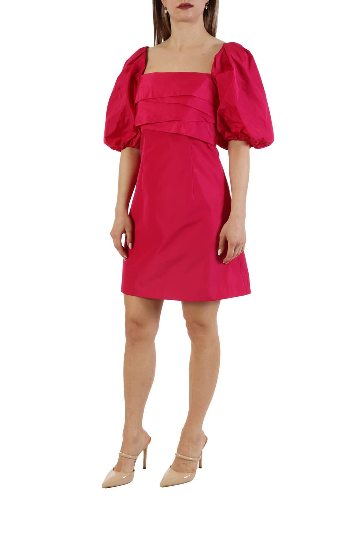 MARELLA ΦΟΡΕΜΑ LAWIA ΠΙΕΤΕΣ ΦΟΥΣΚΩΤΟ ΜΑΝΙΚΙ ΦΟΥΞΙΑ