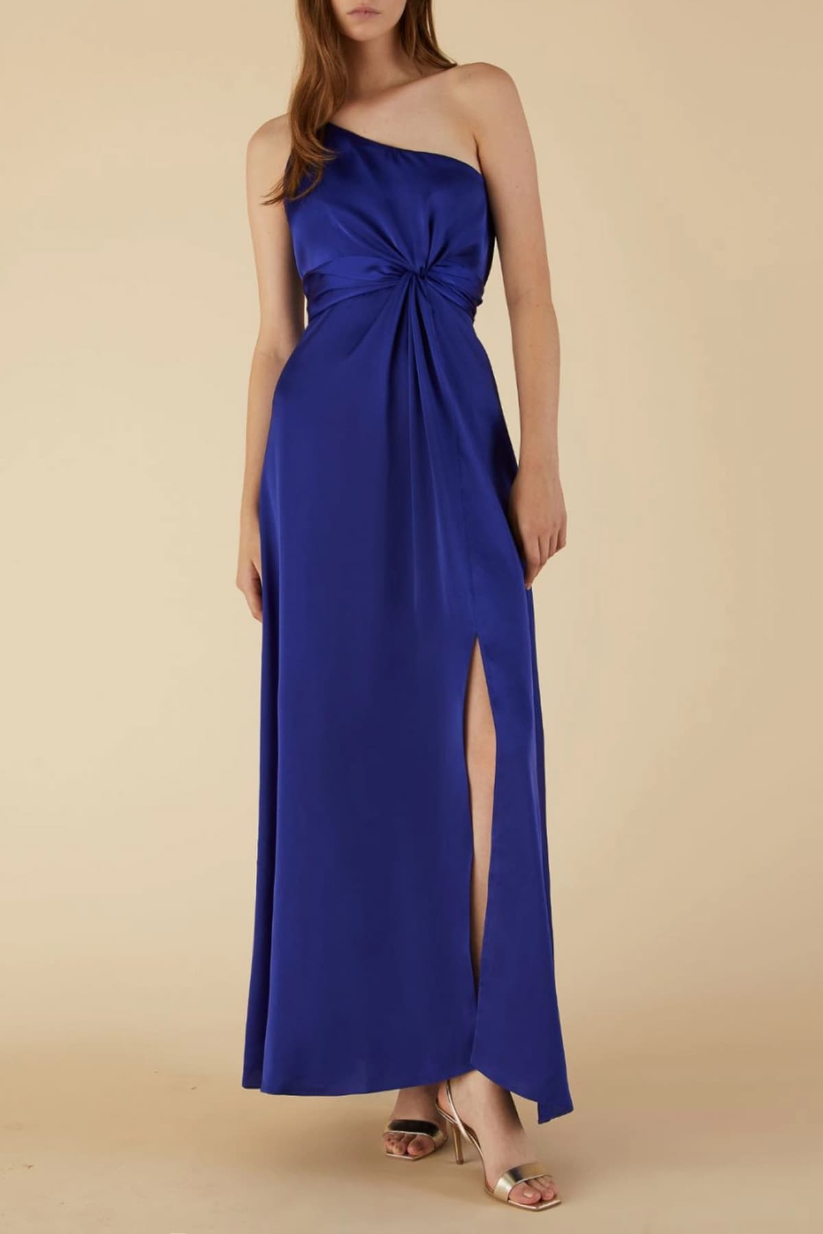 MARELLA EMME ΦΟΡΕΜΑ GENZANA ΕΝΑΣ ΩΜΟΣ ΑΝΟΙΓΜΑ ΠΛΑ'Ι ΜΩΒ