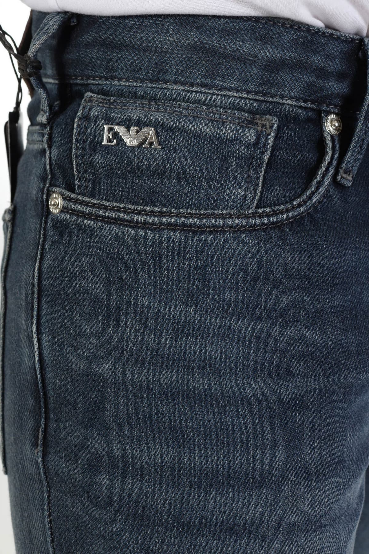 EMPORIO ARMANI ΠΑΝΤΕΛΟΝΙ JEANS J06 SLIM FIT DENIM ΜΠΛΕ