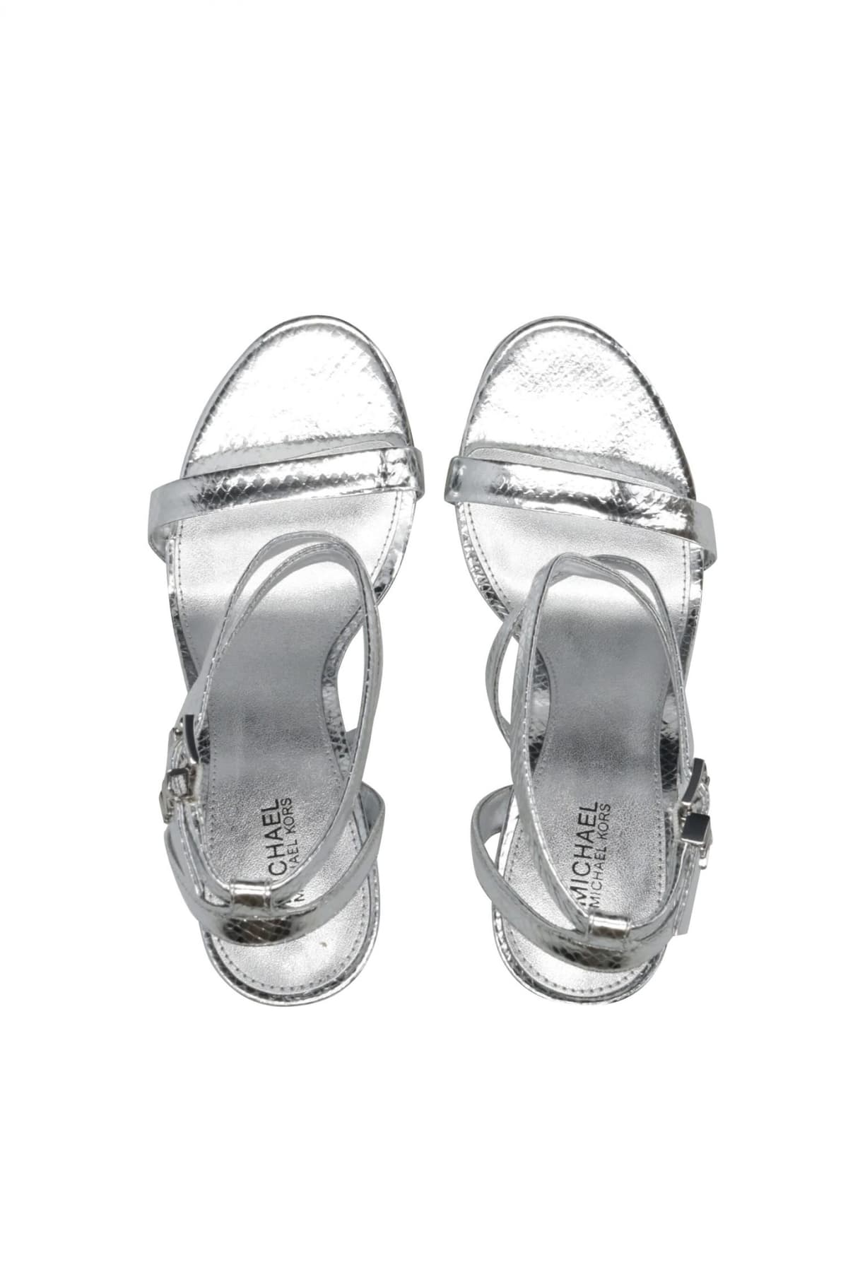 MICHAEL KORS ΠΑΠΟΥΤΣΙΑ ΠΕΔΙΛΑ ASHA SANDAL ΑΣΗΜΙ