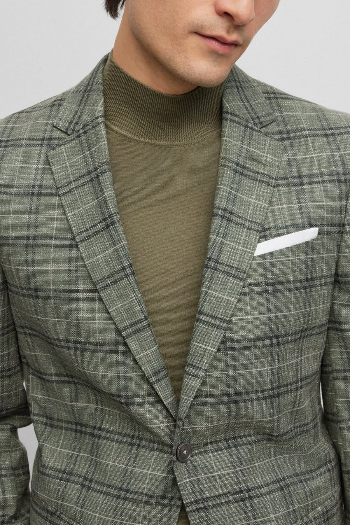 BOSS ΣΑΚΑΚΙ ΚΑΡΩ ΑΦΟΔΡΟ SLIM FIT H-HUTSON-231 ΧΑΚΙ