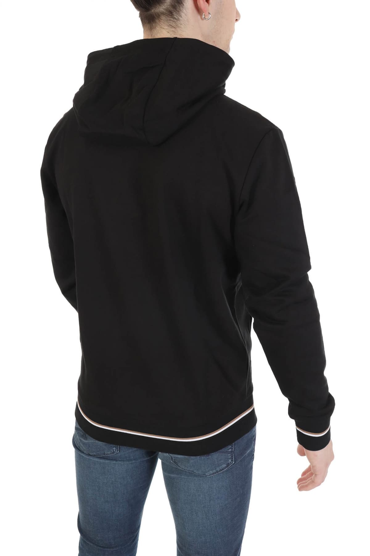 BOSS ΦΟΥΤΕΡ HOODIE SEEGER 127 ΜΑΥΡΟ