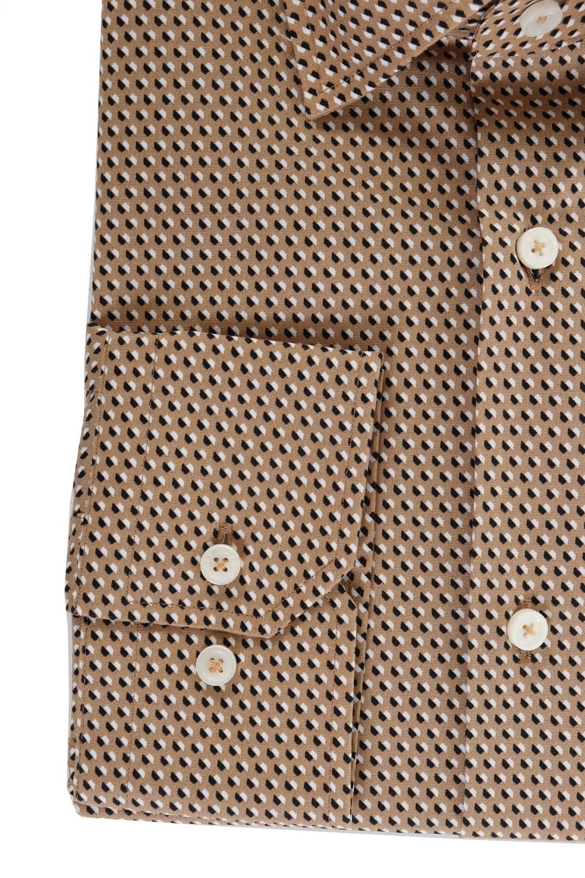 Men's Shirts Boss Beige