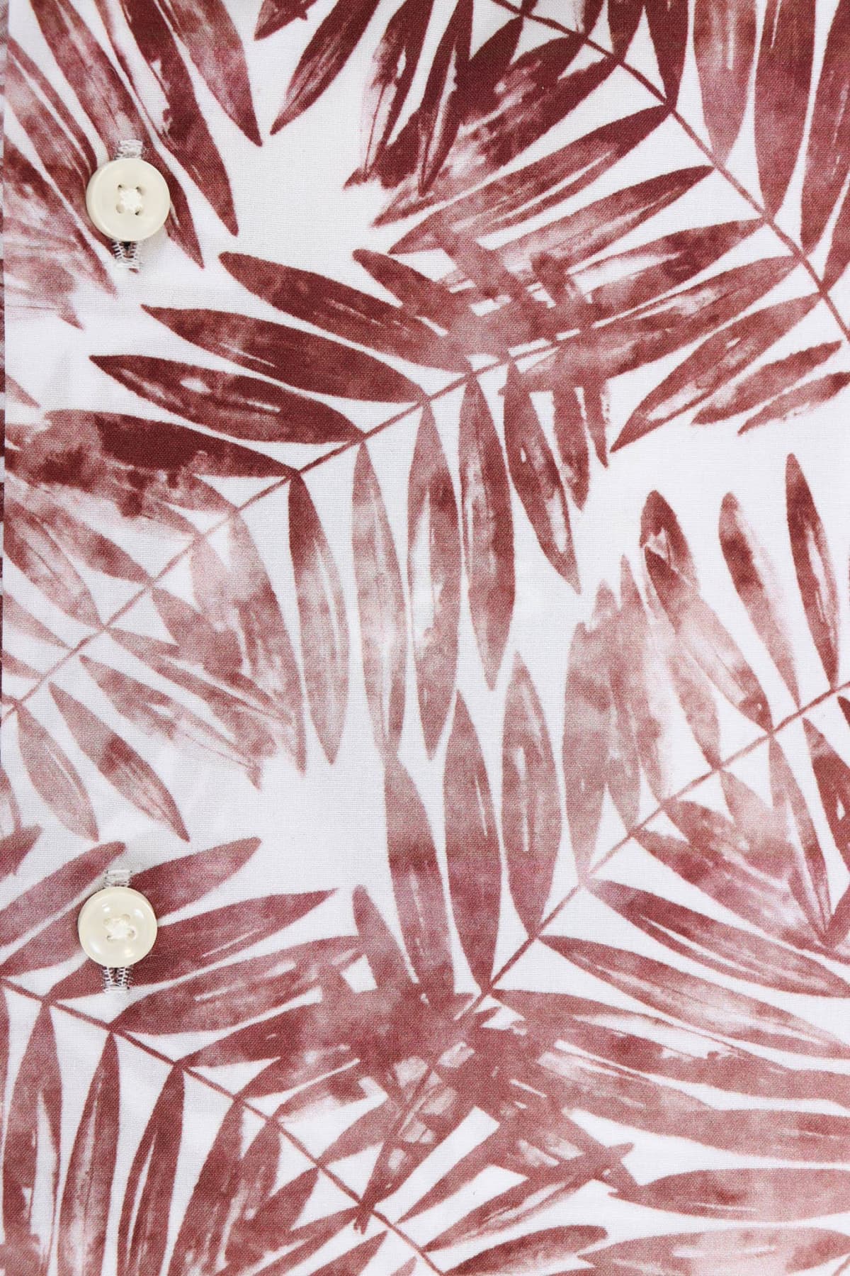 BOSS ΠΟΥΚΑΜΙΣΟ FLORAL SLIM FIT STRETCH H-HANK-KENT-C1-214 ΜΠΟΡΝΤΩ