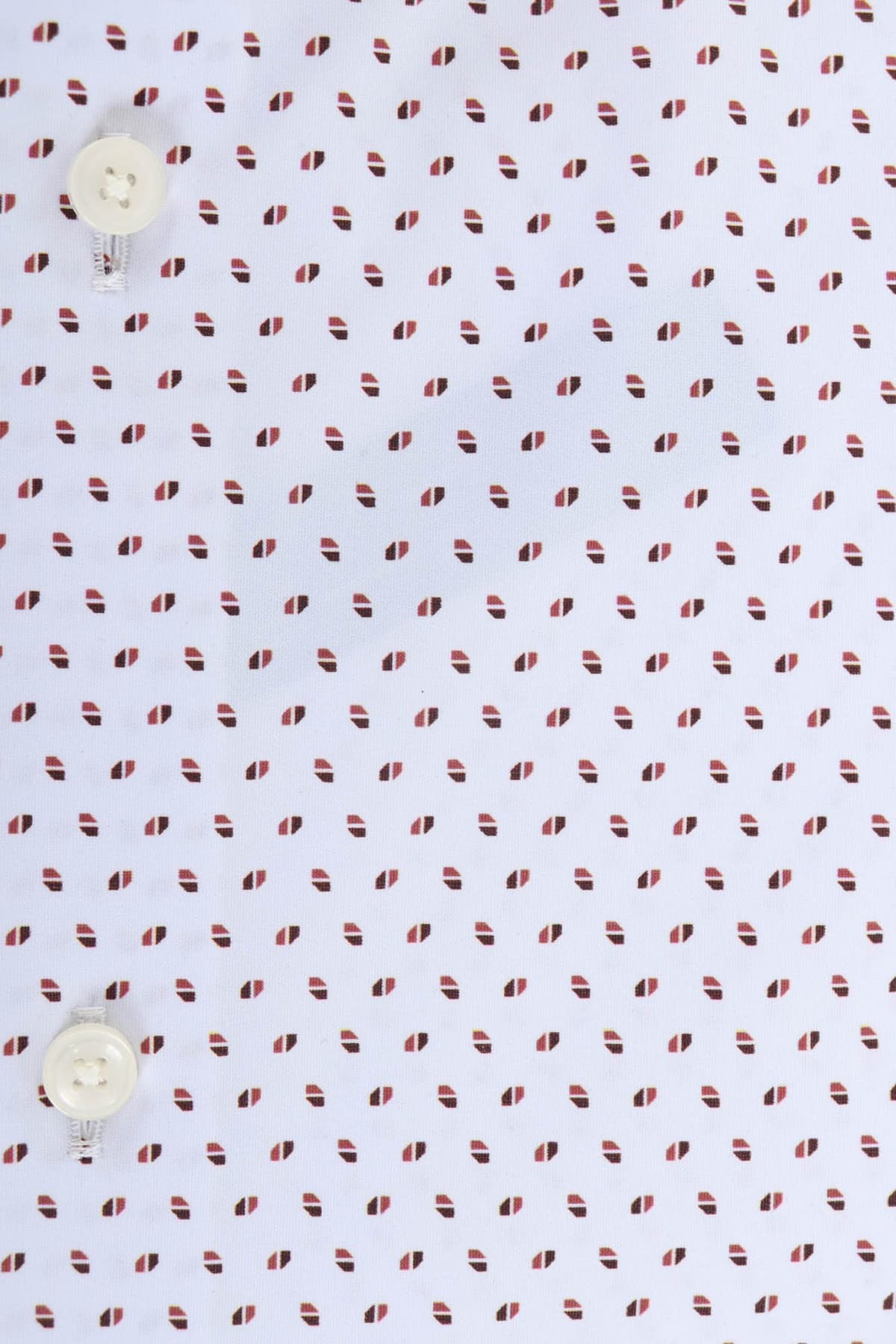 BOSS PERFORMANCE ΠΟΥΚΑΜΙΣΟ ΜΙΚΡΟΣΧΕΔΙΟ REGULAR FIT P-JOE-KENT-C1-222 ΛΕΥΚΟ-ΜΠΟΡΝΤΩ