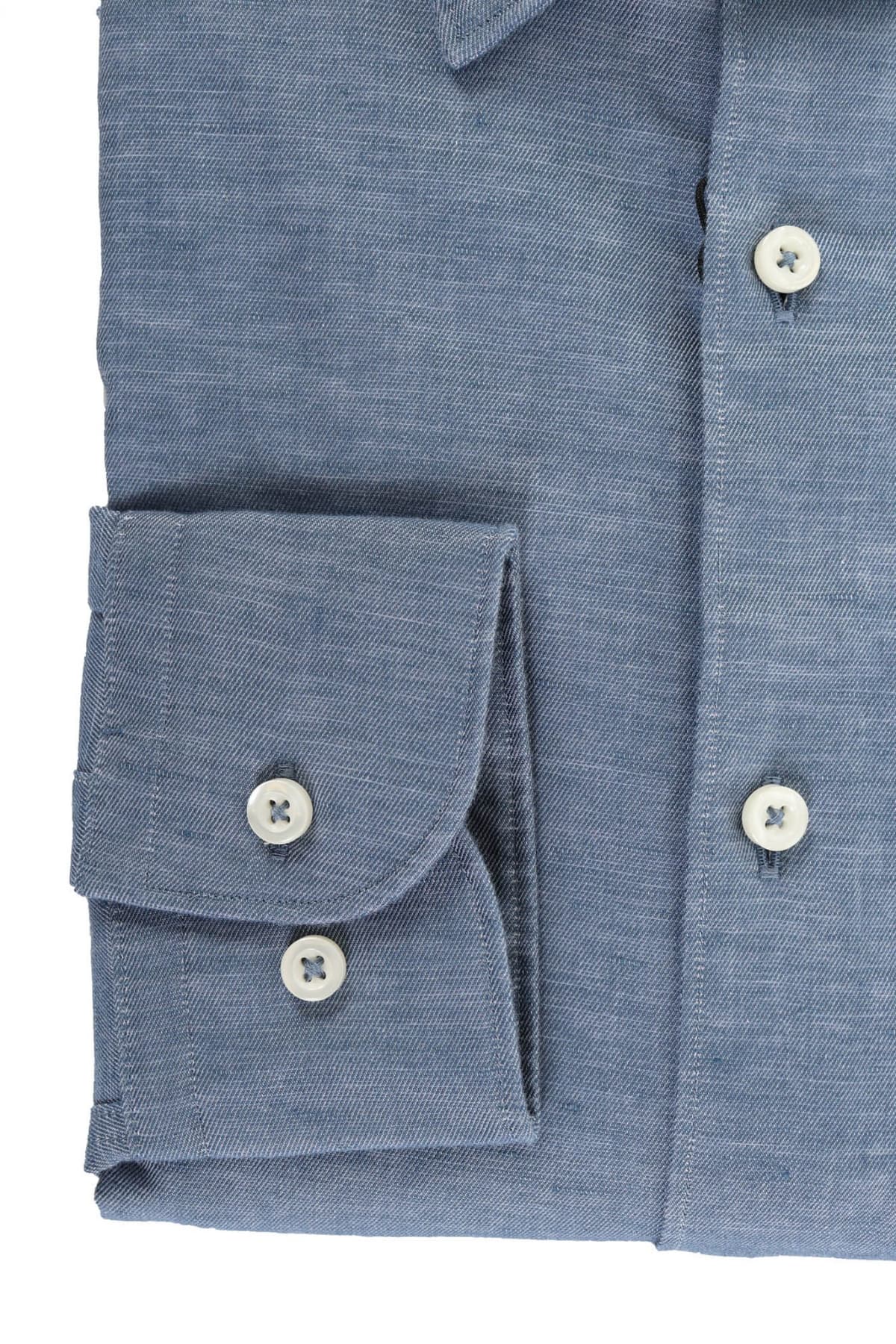 BOSS ΠΟΥΚΑΜΙΣΟ ΛΙΝΟ CASUAL FIT C-HAL-KENT-C4-232 ΡΑΦ ΜΠΛΕ