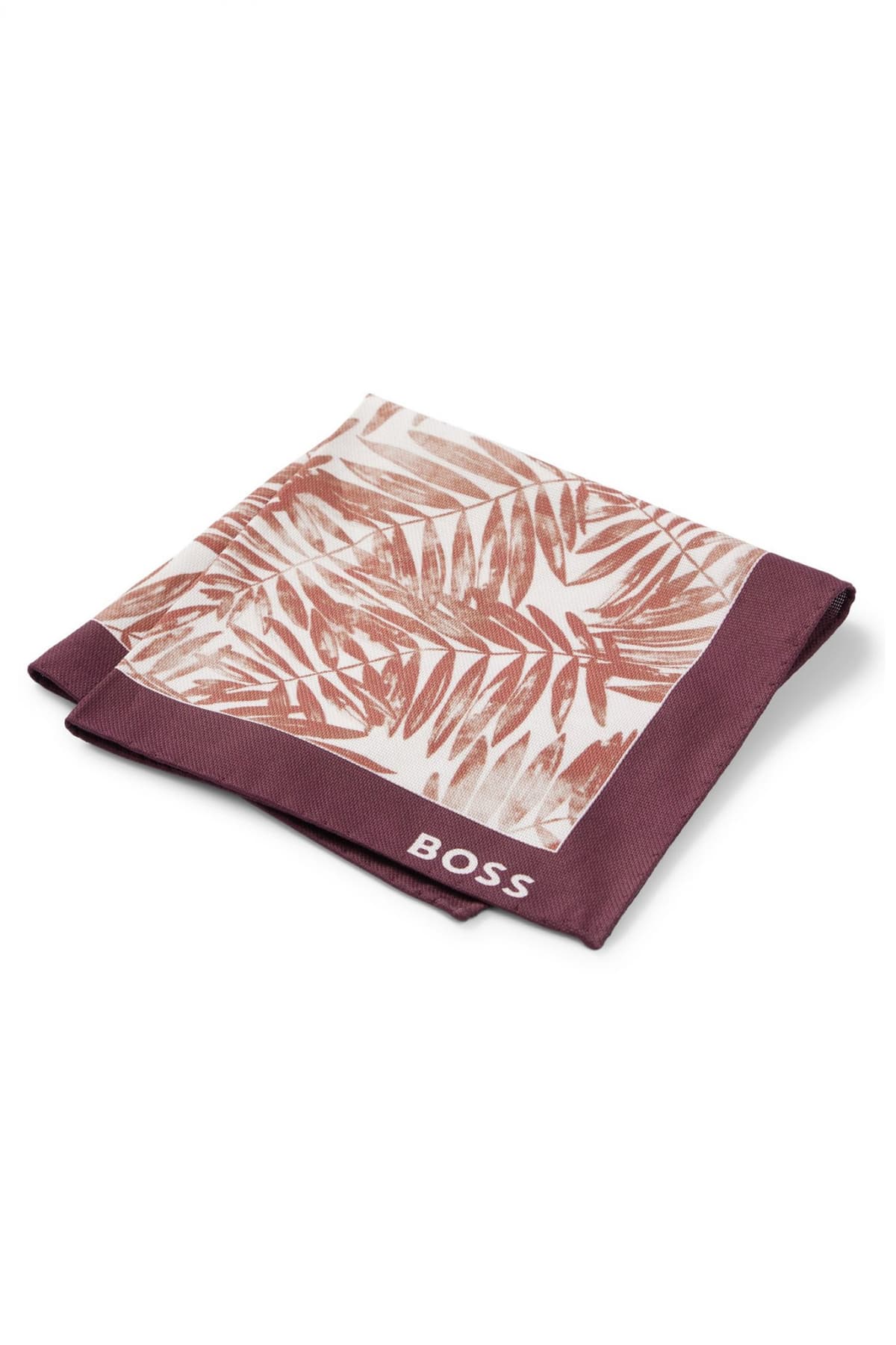 BOSS POCHETTE H-POCKET SQ-222 ΜΠΟΡΝΤΩ