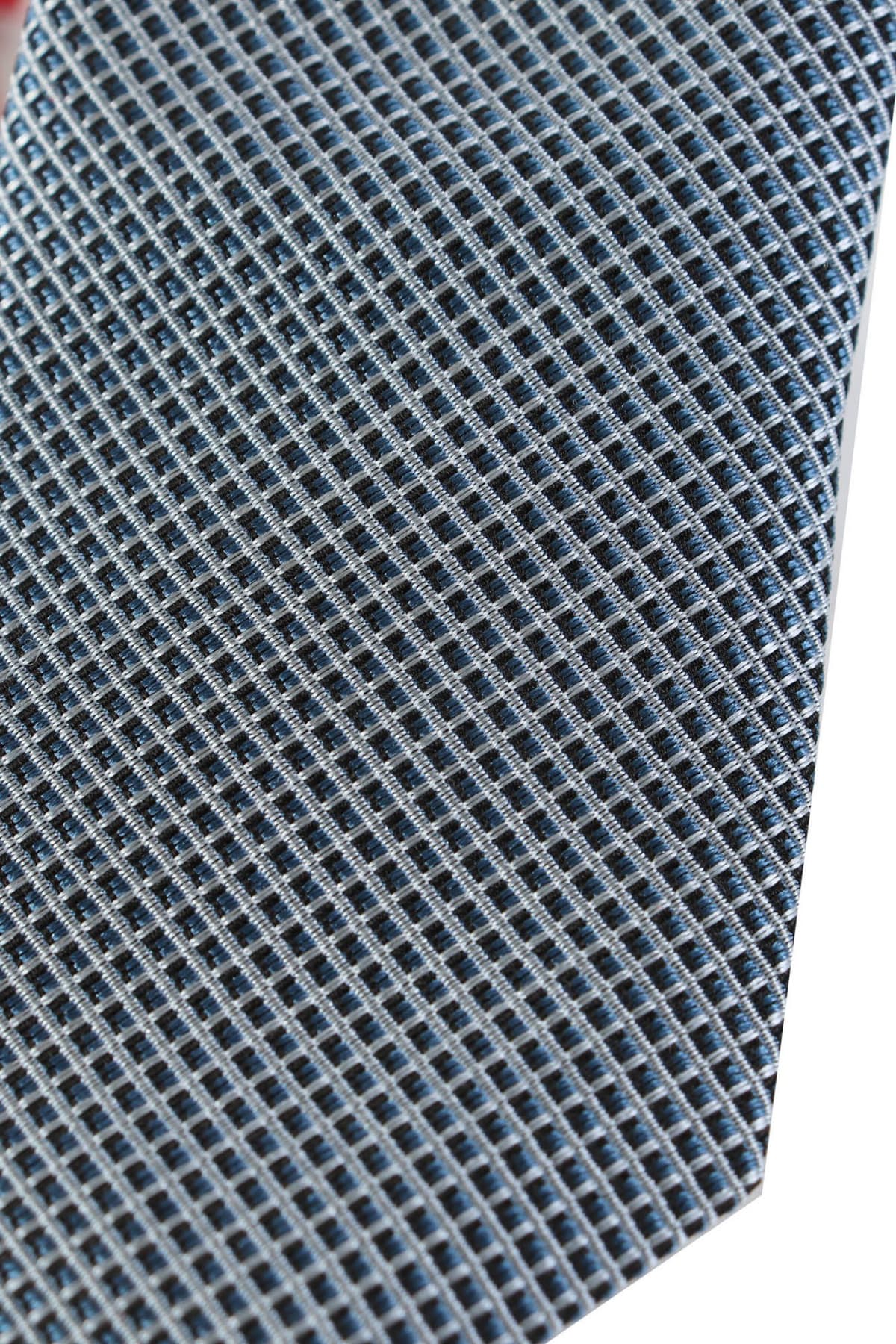 HUGO ΓΡΑΒΑΤΑ ΜΙΚΡΟΣΧΕΔΙΟ 6CM ΣΙΕΛ