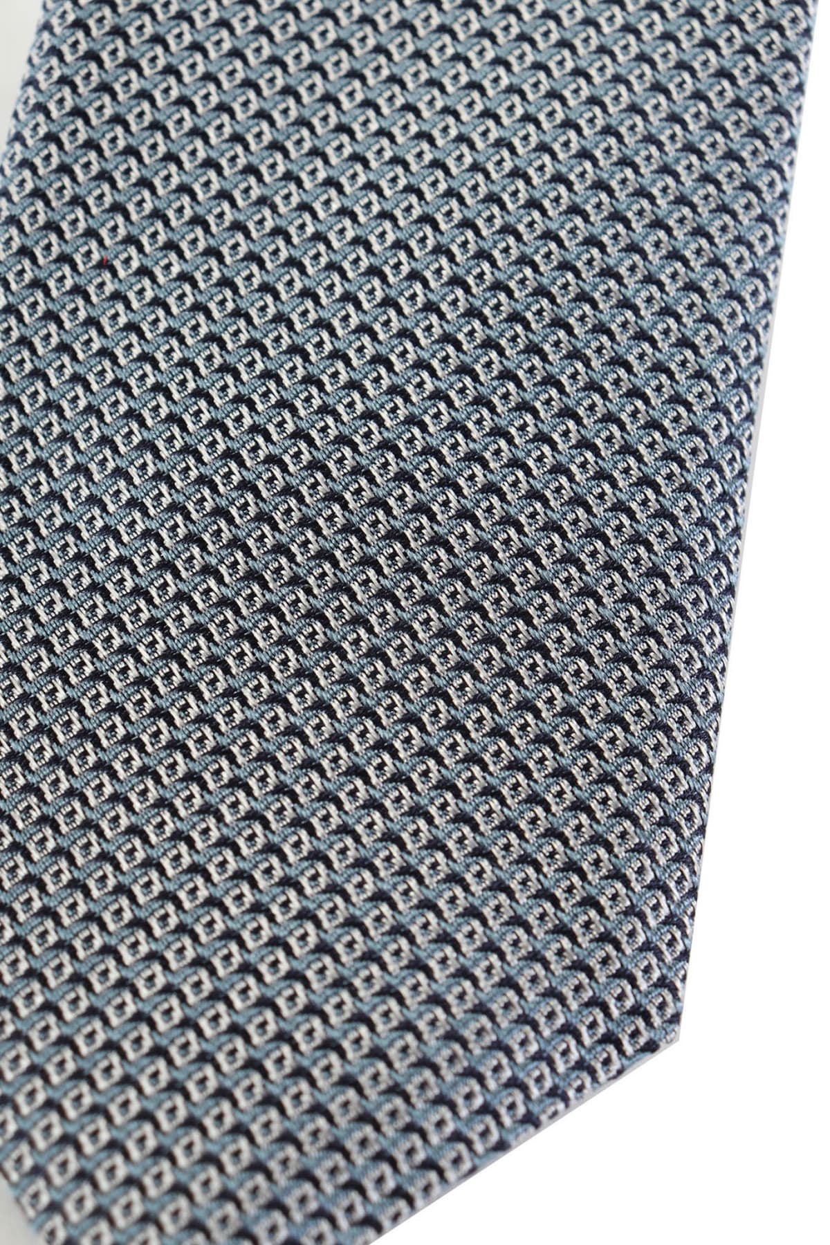 HUGO ΓΡΑΒΑΤΑ ΜΙΚΡΟΣΧΕΔΙΟ 6CM ΣΙΕΛ