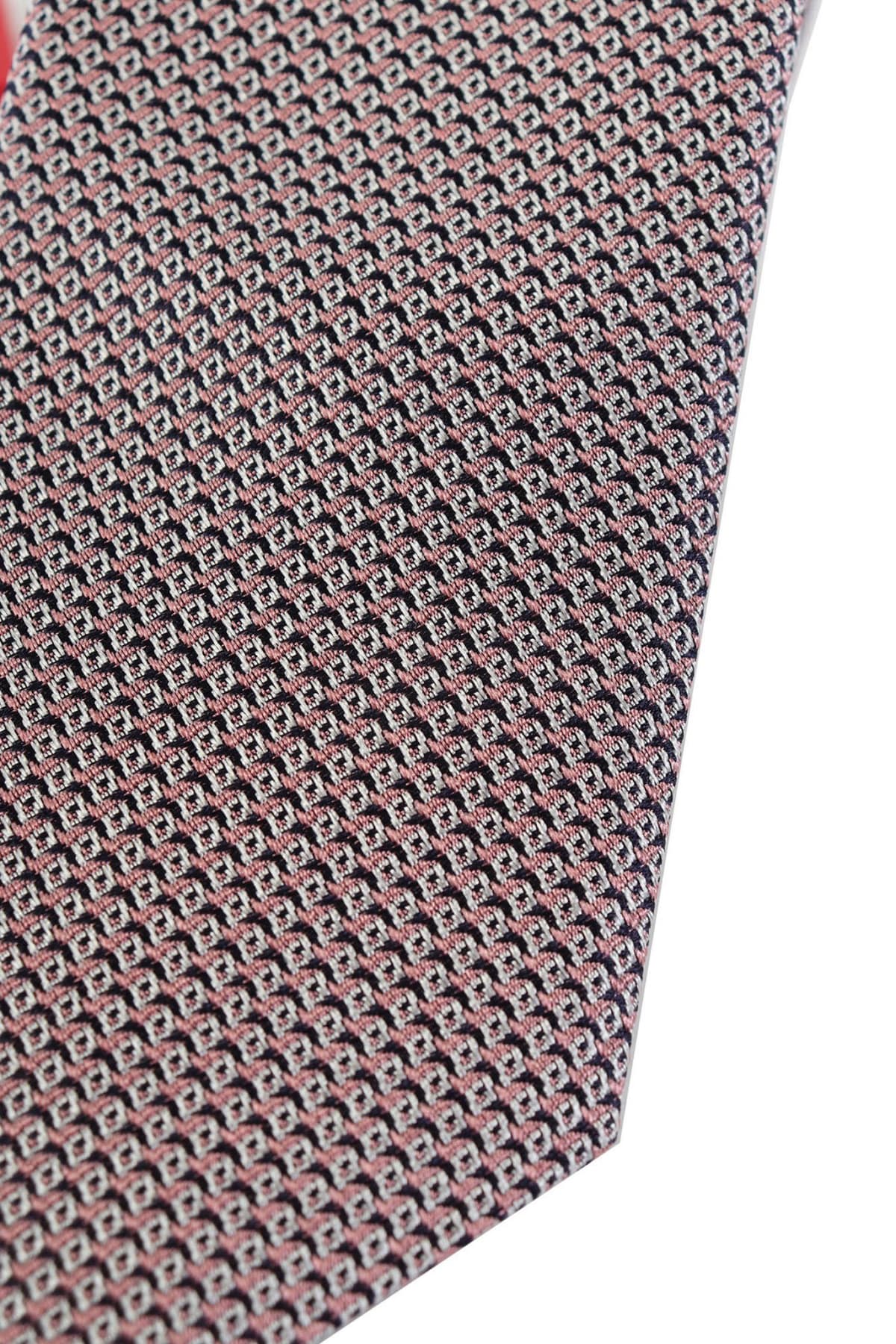 HUGO ΓΡΑΒΑΤΑ ΜΙΚΡΟΣΧΕΔΙΟ 6CM ΜΠΛΕ-ΣΟΜΟΝ