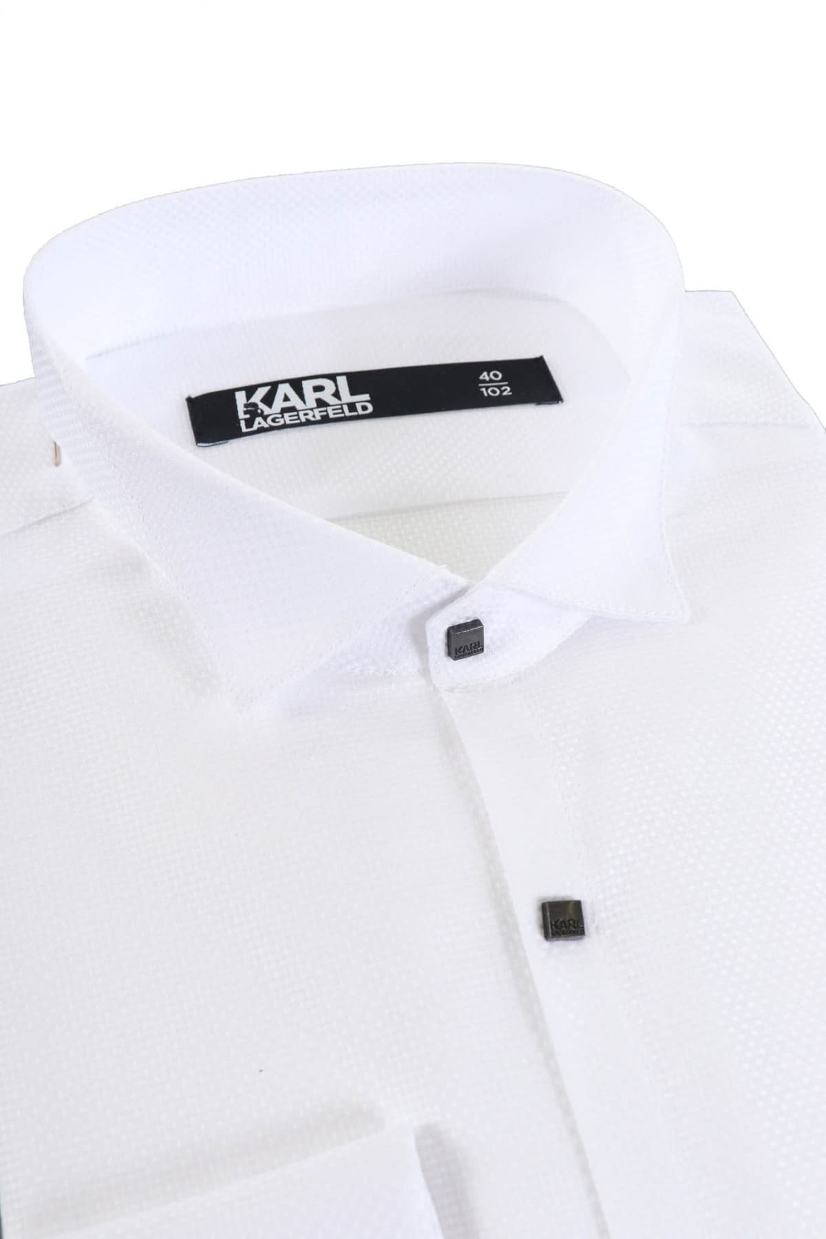Men's Shirts Karl Lagerfeld White