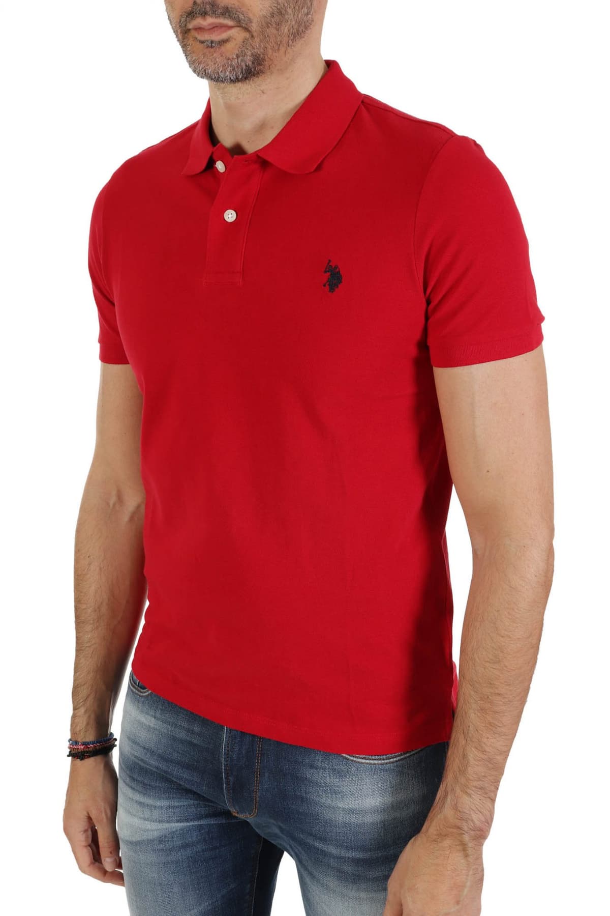 U.S. POLO ASSN POLO KING LOGO ΚΟΚΚΙΝΟ