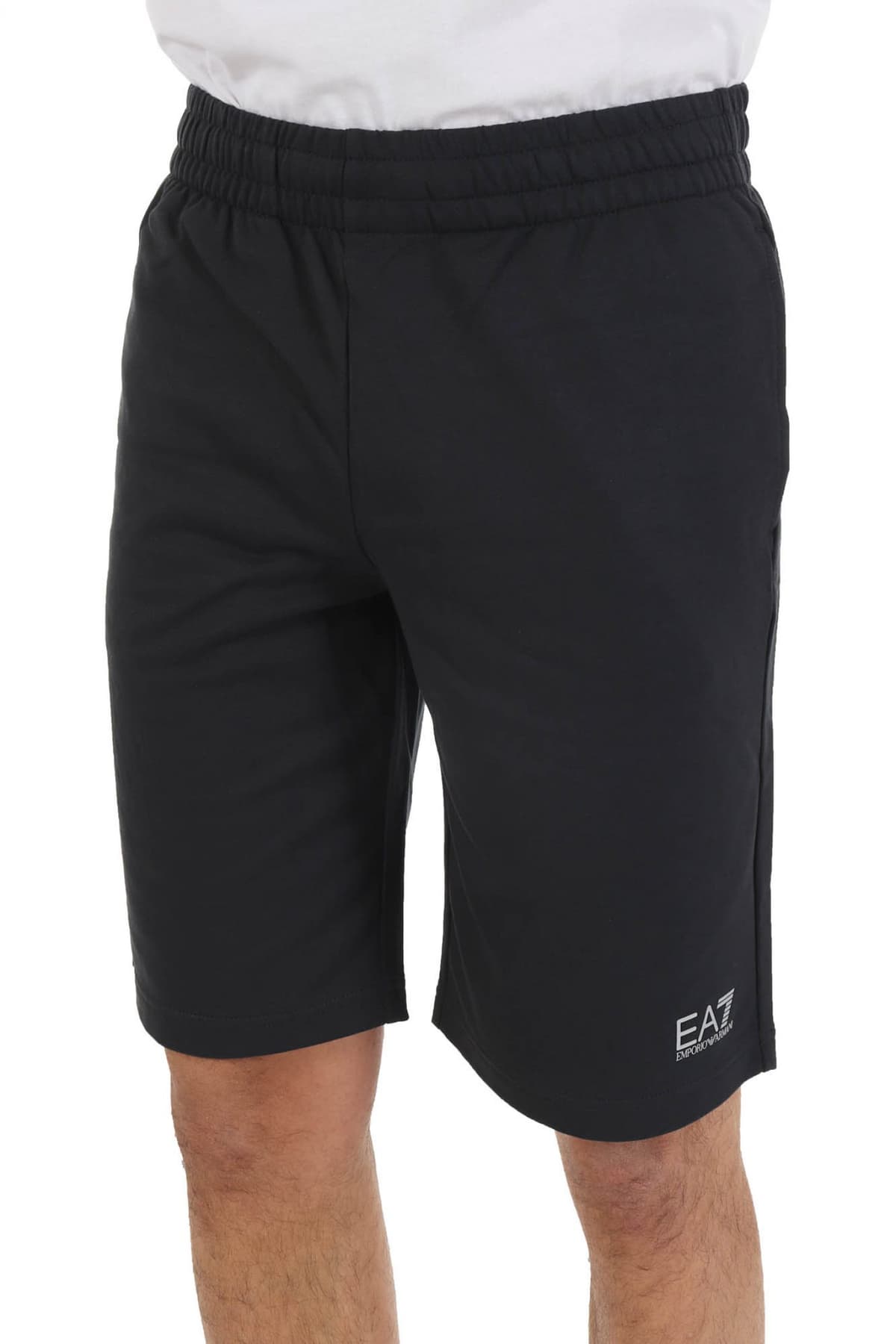 ARMANI 7 ΒΕΡΜΟΥΔΑ LOGO ΜΠΛΕ