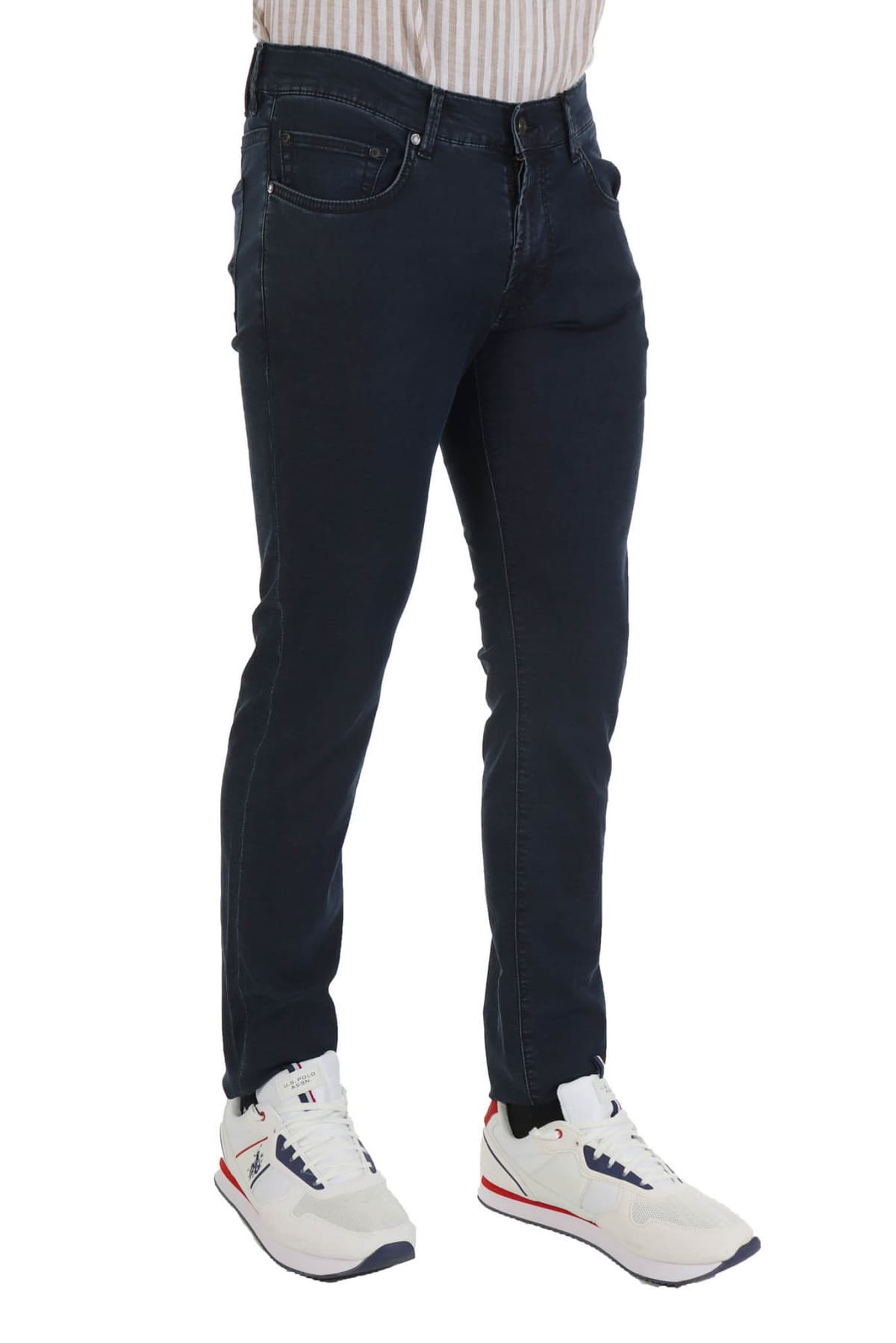 BALDESSARINI ΠΑΝΤΕΛΟΝΙ JEANS SLIM FIT ΜΠΛΕ