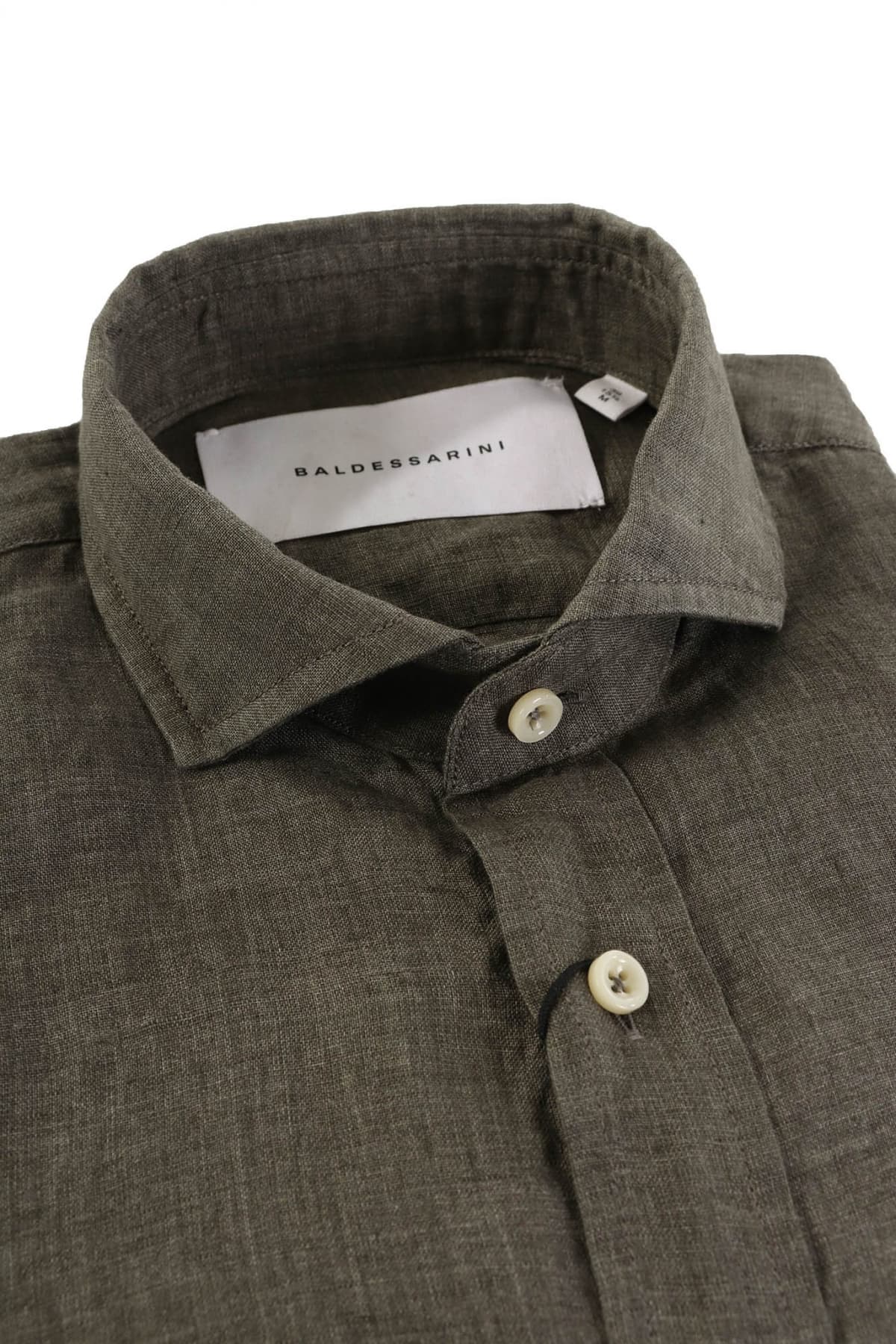 BALDESSARINI ΠΟΥΚΑΜΙΣΟ ΛΙΝΟ ΧΑΚΙ-ΓΚΡΙ