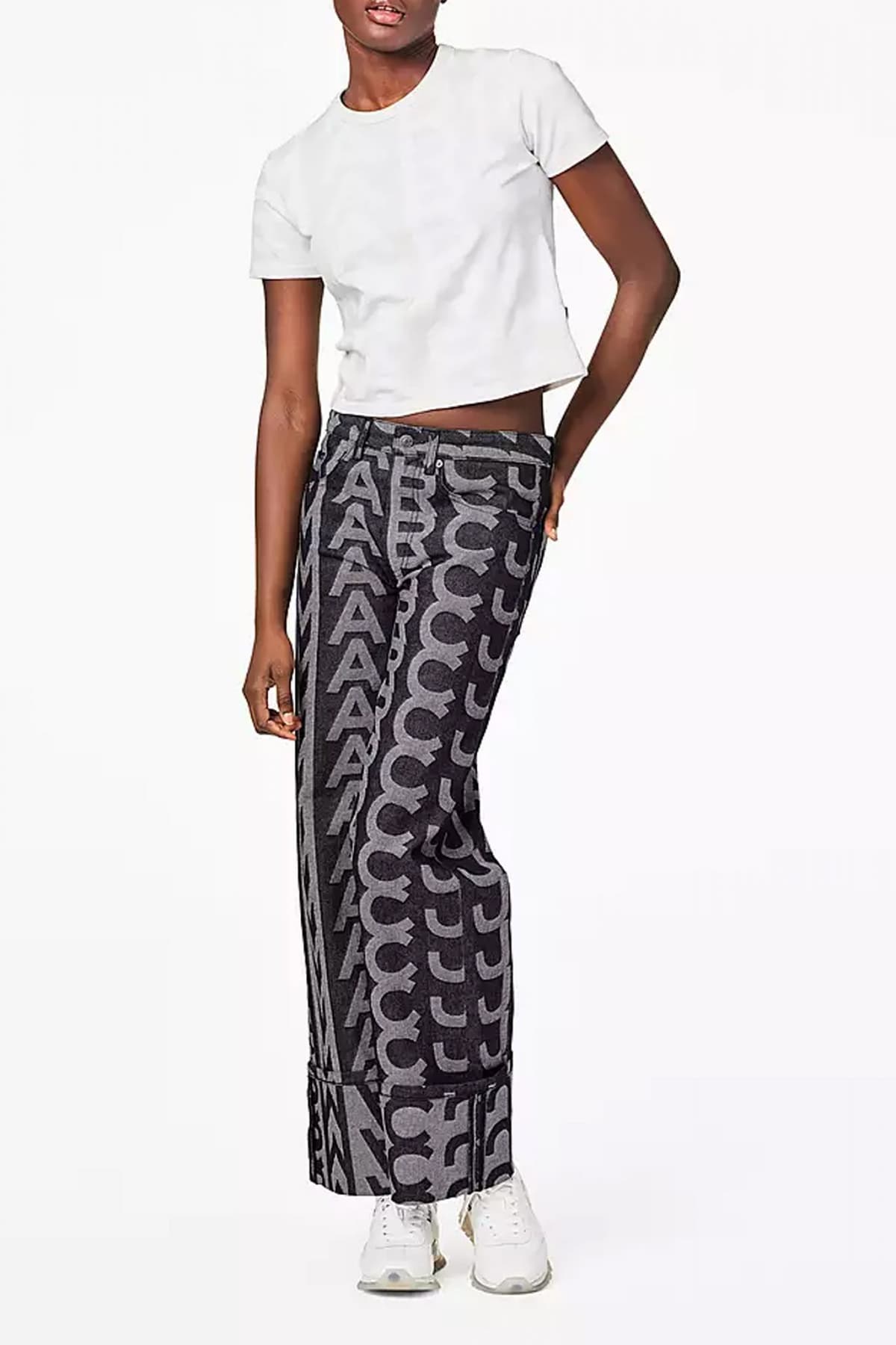 MARC JACOBS T-SHIRT ALL OVER LOGO ΙΒΟΥΑΡ