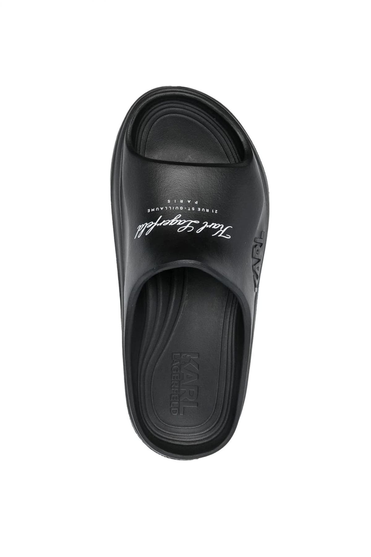 KARL LAGERFELD ΠΑΠΟΥΤΣΙΑ ΠΑΝΤΟΦΛΕΣ SKOONA MΑΥΡΟ