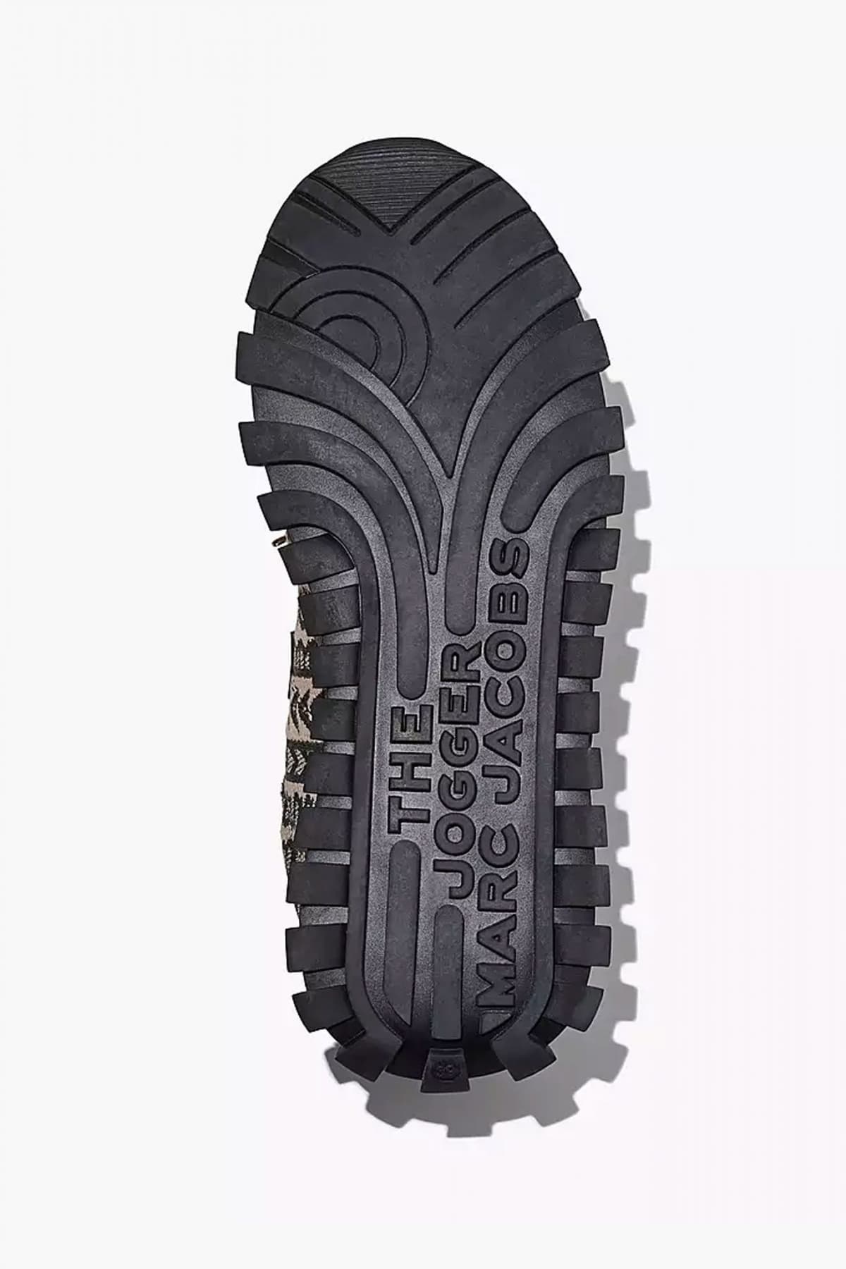 MARC JACOBS ΠΑΠΟΥΤΣΙΑ SNEAKERS LOGO ΜΑΥΡΟ/ΛΕΥΚΟ