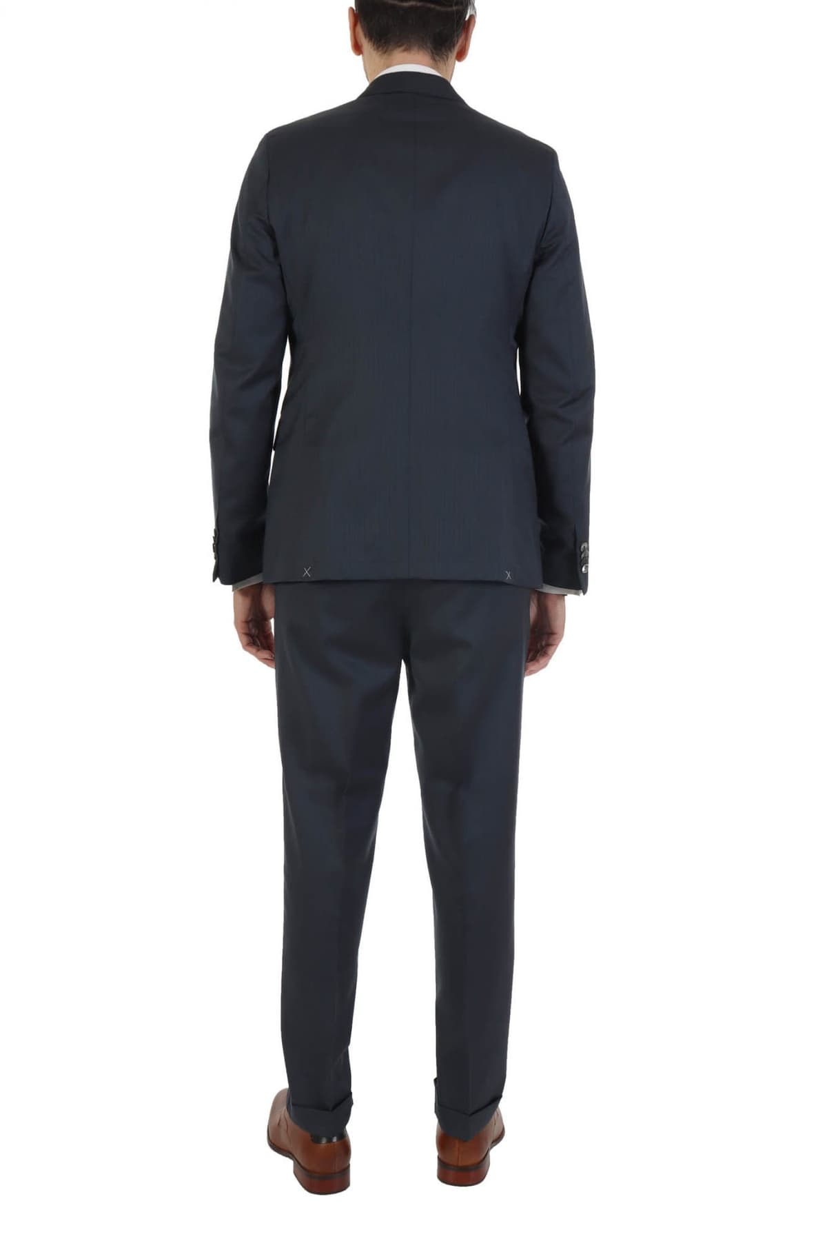 MICHAEL KORS ΚΟΣΤΟΥΜΙ ΨΑΡΟΚΟΚΚΑΛΟ SUPER 120S SLIΜ FIT ΜΠΛΕ