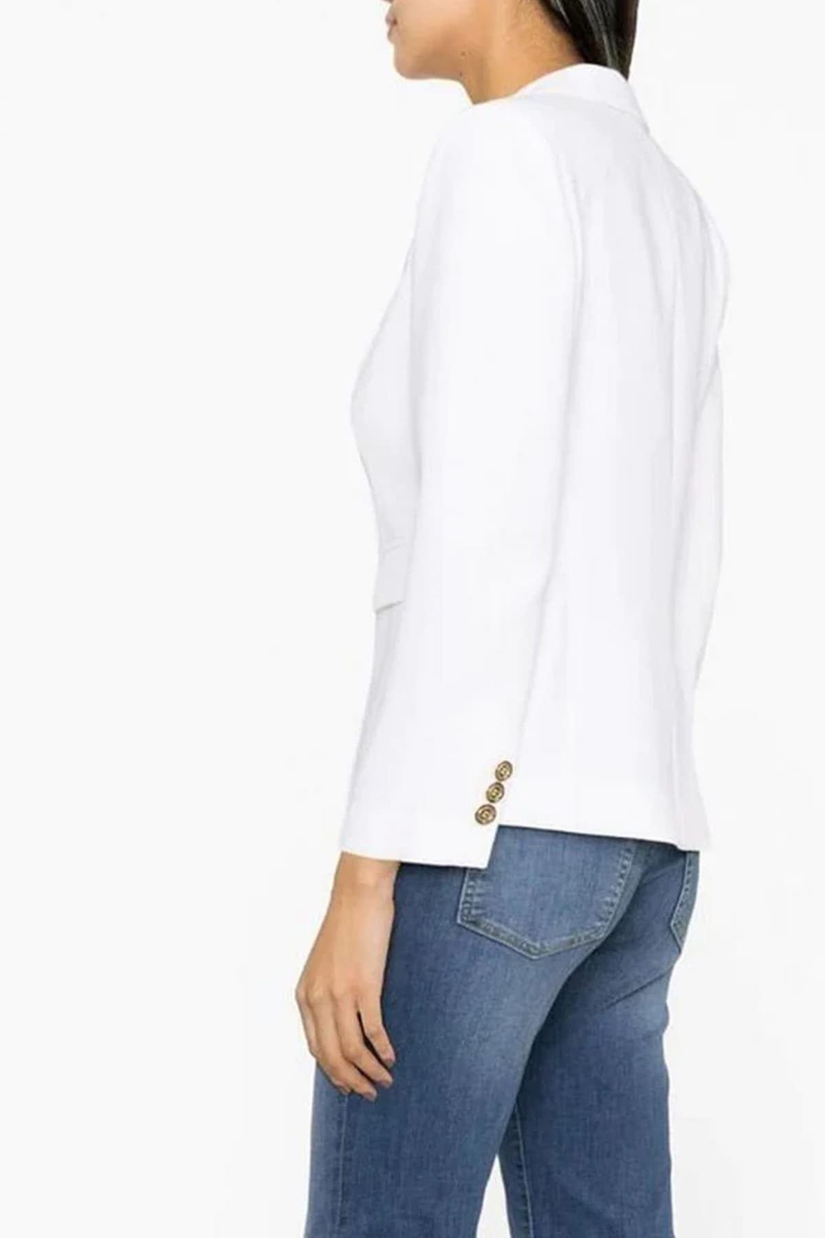 PINKO ΣΑΚΑΚΙ HUMAHUACA GIACCA ΚΟΥΜΠΙΑ ΛΕΥΚΟ