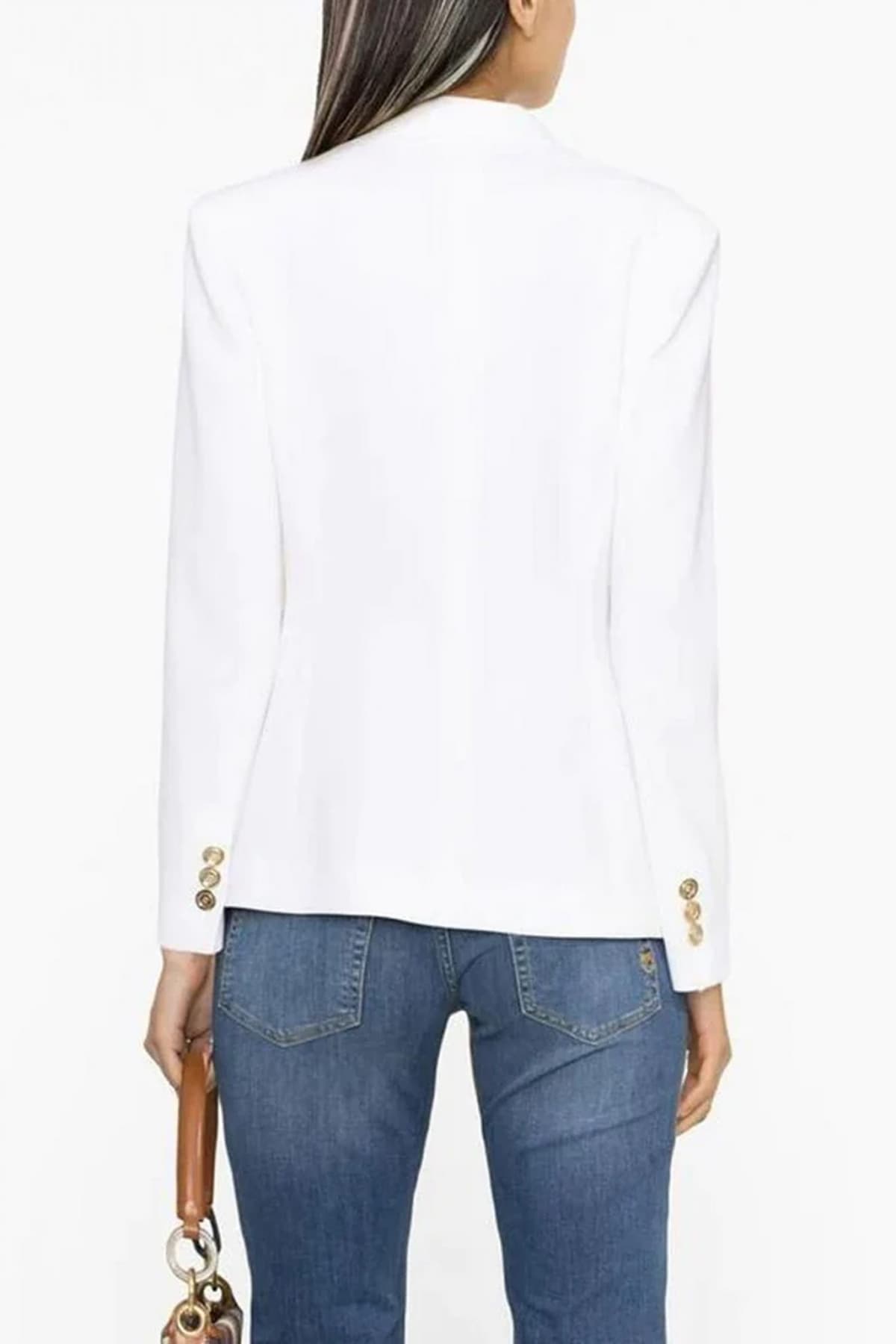 PINKO ΣΑΚΑΚΙ HUMAHUACA GIACCA ΚΟΥΜΠΙΑ ΛΕΥΚΟ