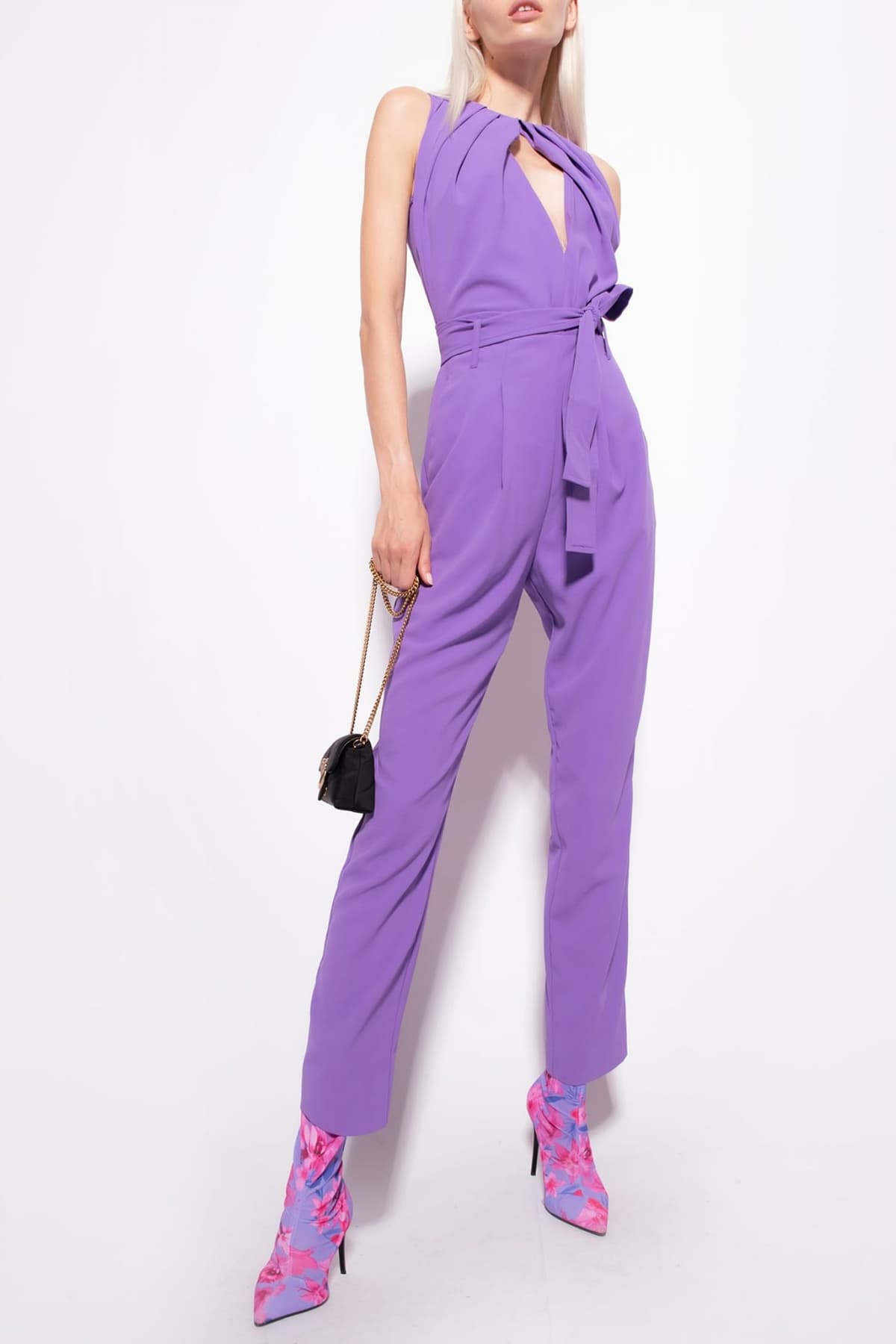 PINKO ΟΛΟΣΩΜΗ ΦΟΡΜΑ TRANCUILLO TUTA ΖΩΝΗ ΜΩΒ