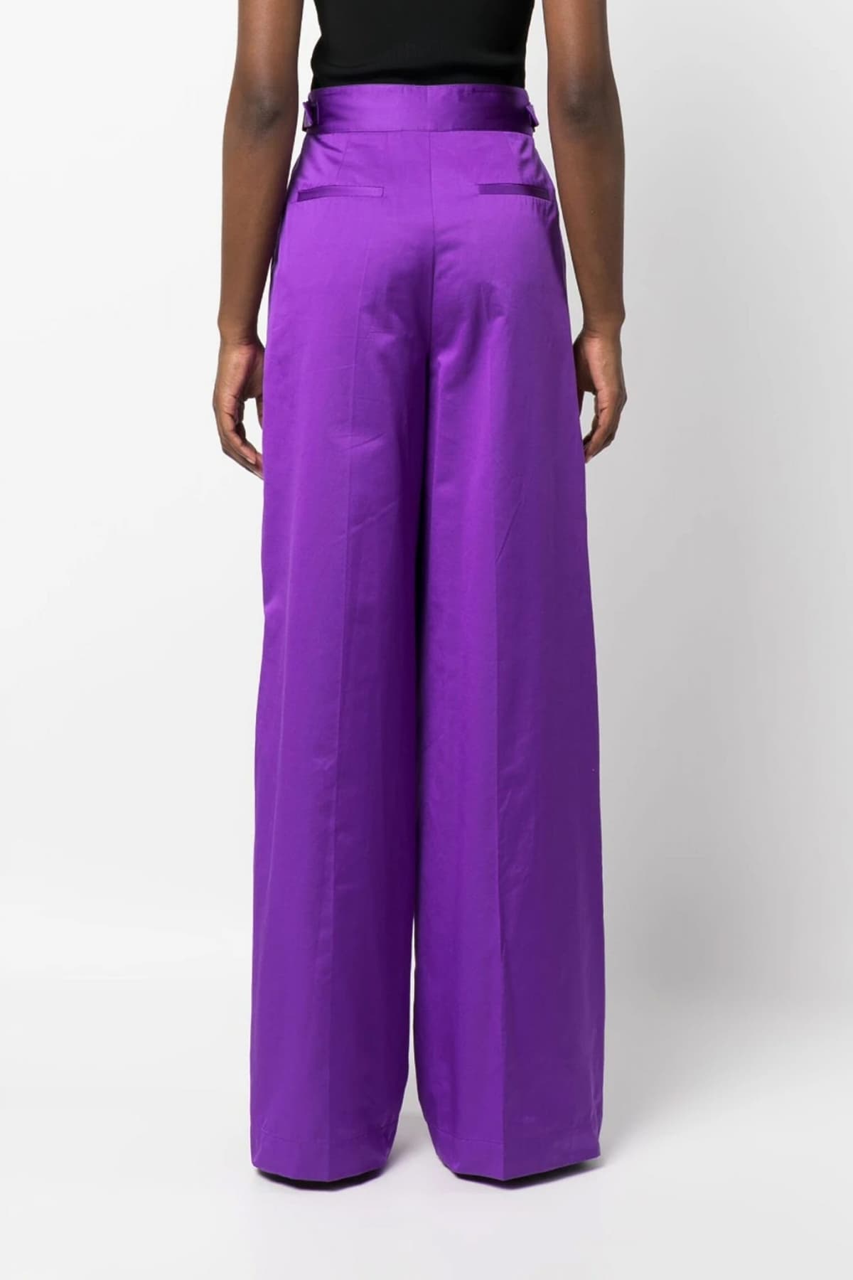 PINKO ΠΑΝΤΕΛΟΝΑ ΨΗΛΟΜΕΣΗ PAZZESCO PANTALONE ΖΩΝΗ ΜΩΒ