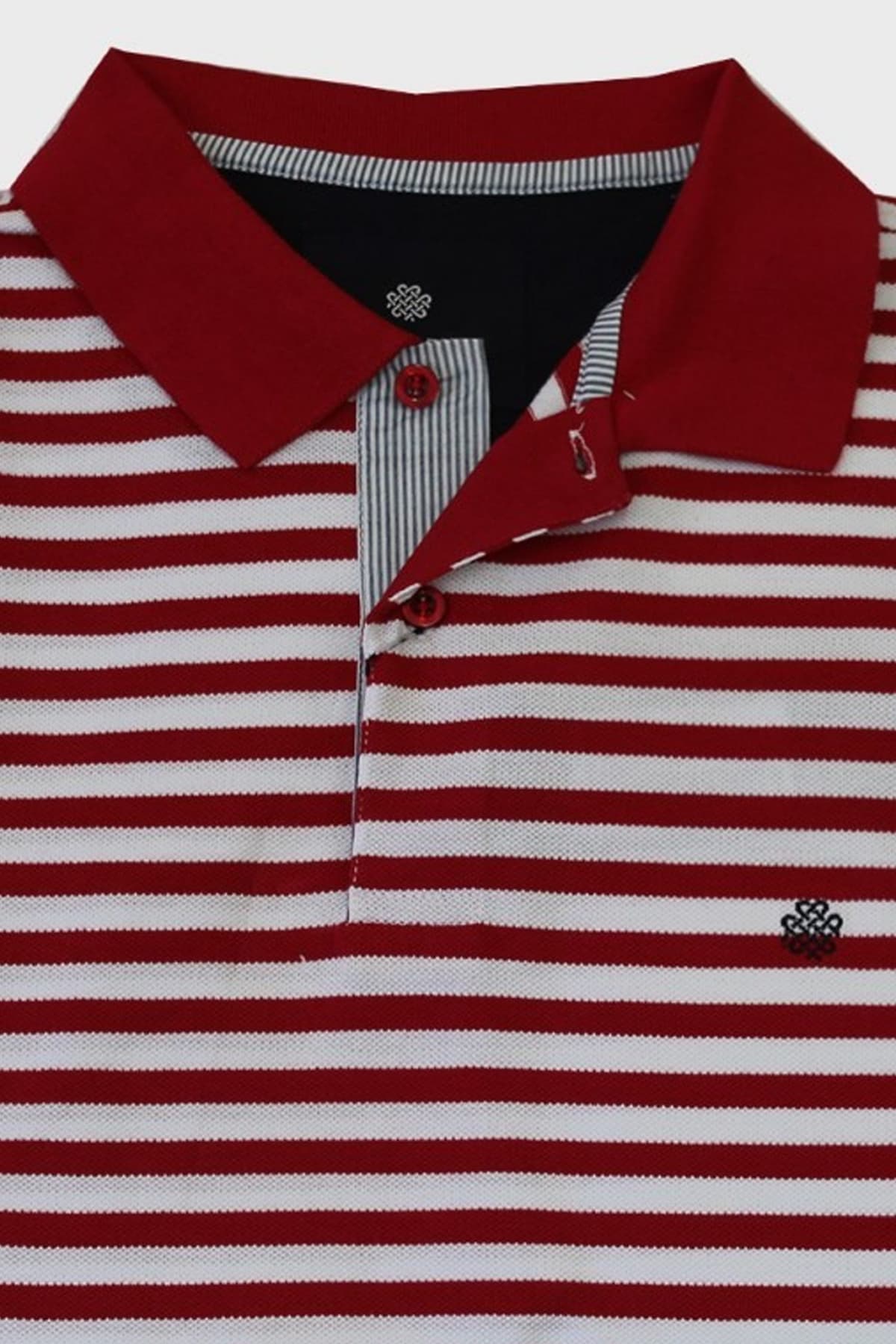 DORS POLO PIQUE STRIPED KOKKINO