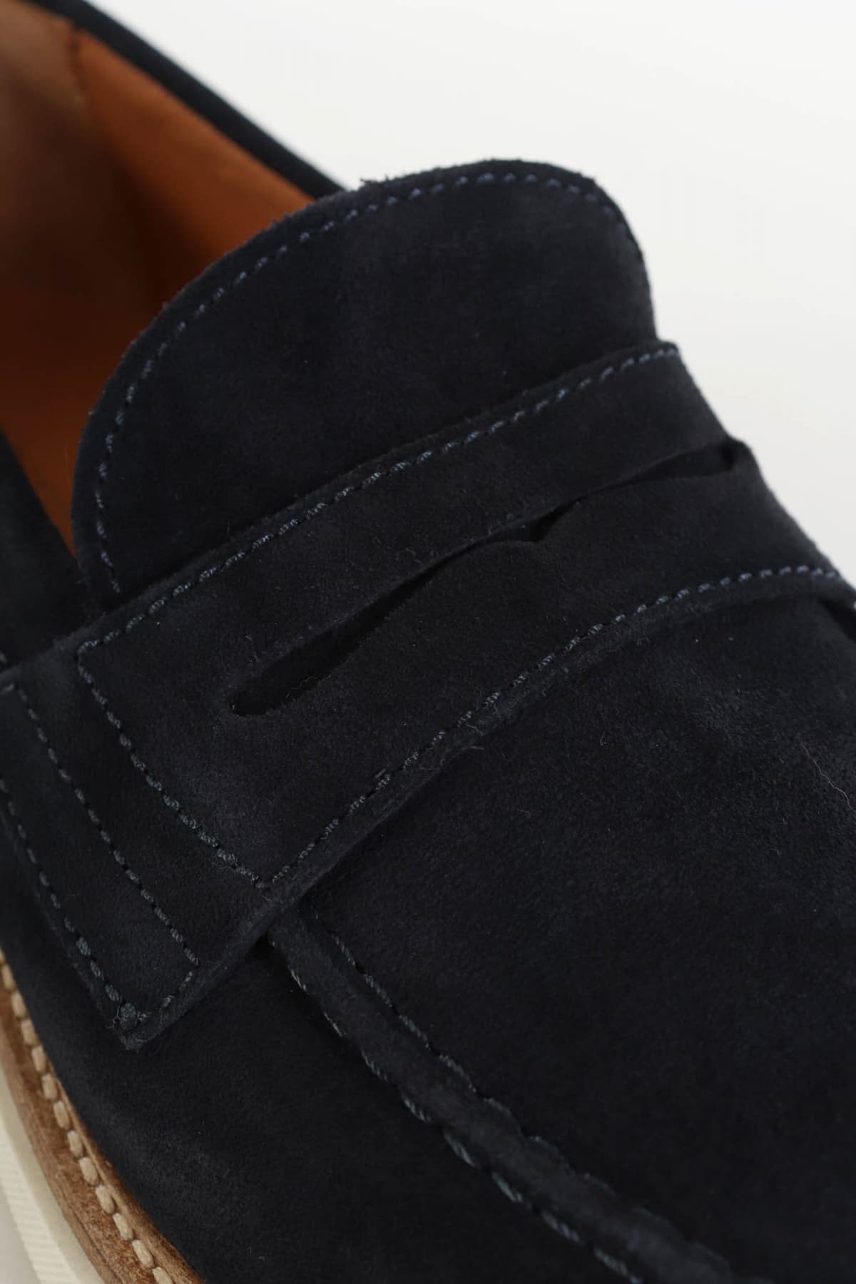 MARCO FERRETTI ΠΑΠΟΥΤΣΙΑ LOAFER ANTIK SUEDE ΜΠΛΕ